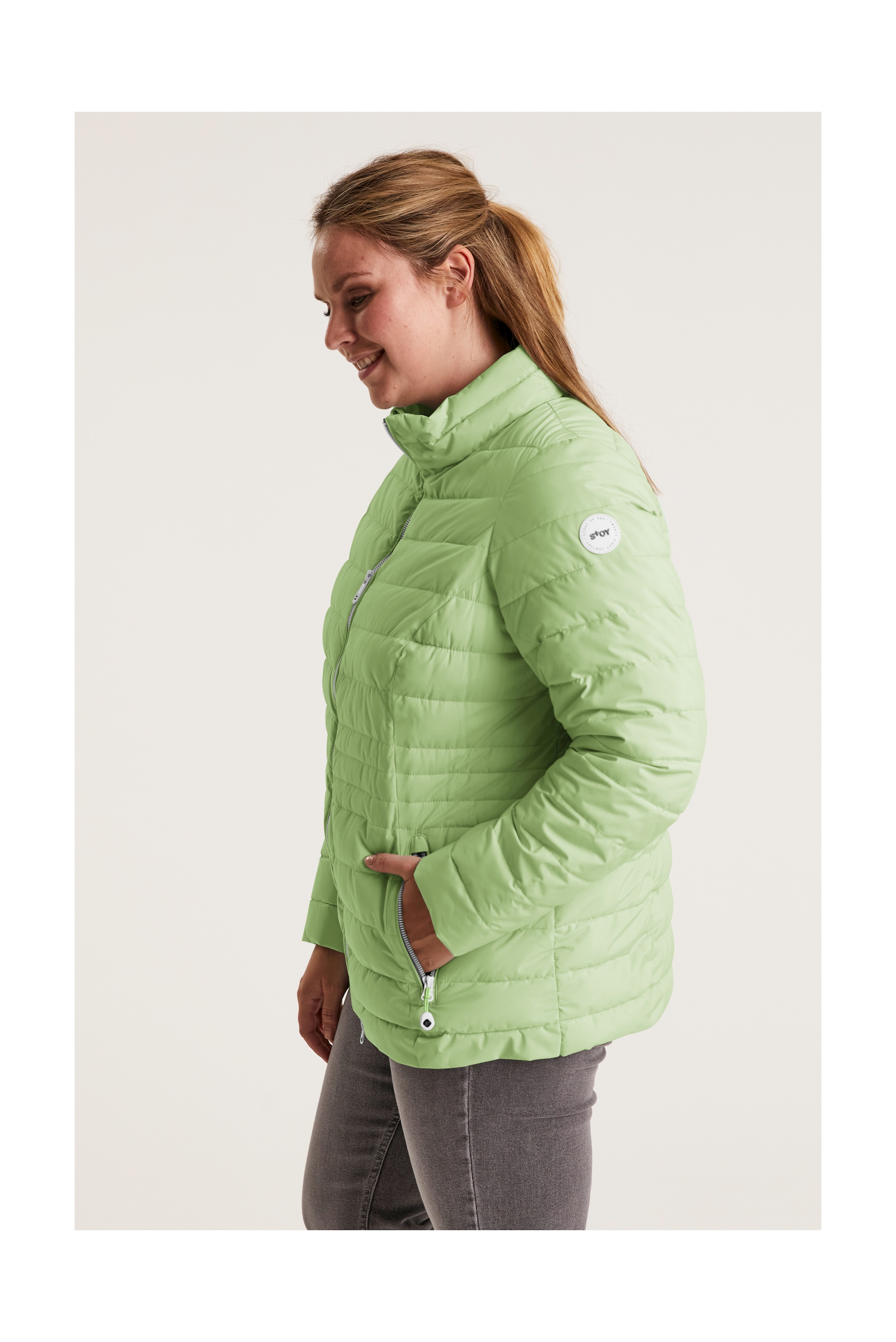 STOY Steppjacke »STS 21 WMN QLTD JCKT«, Leichte, atmungsaktive Damenjacke, wasserabweisend