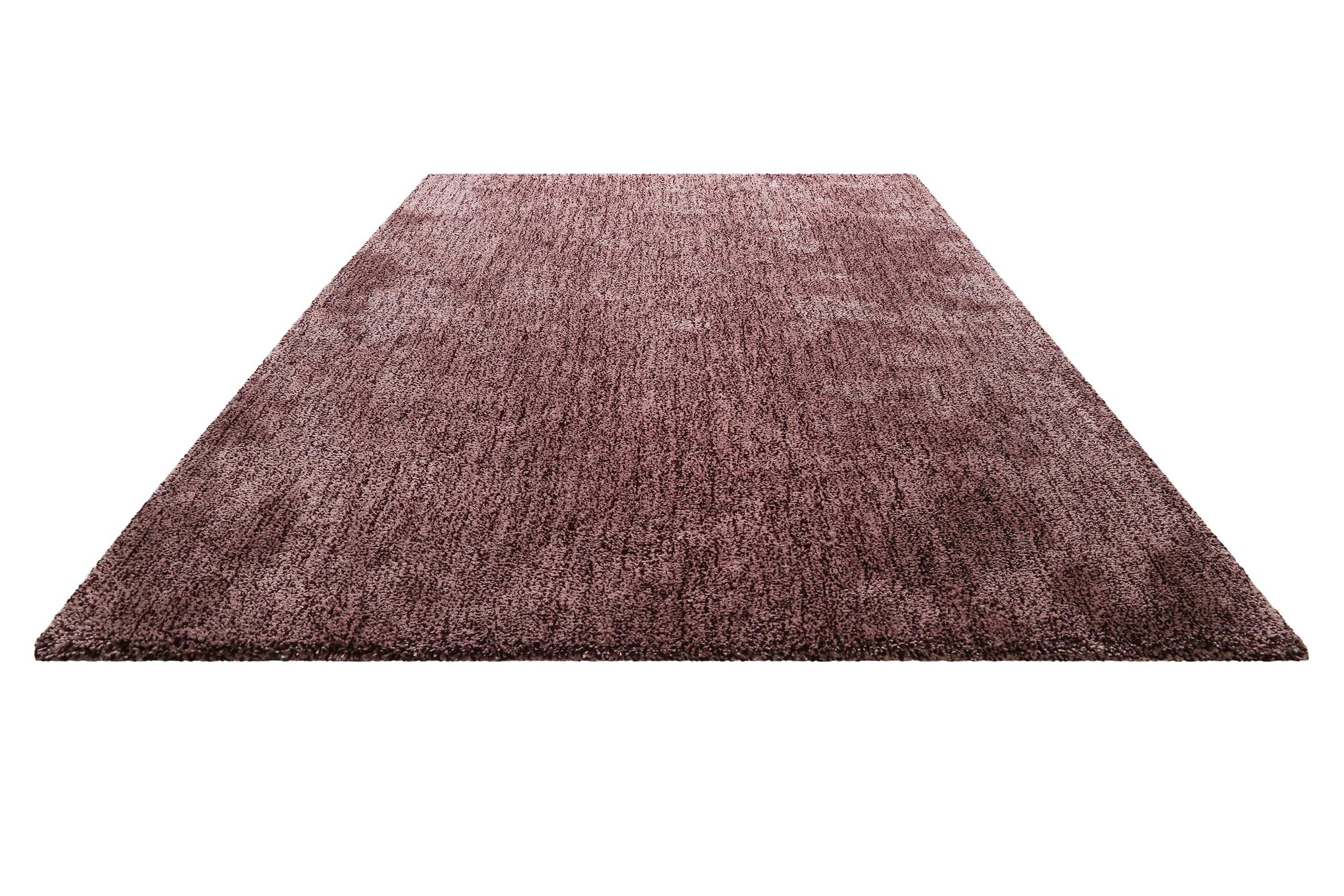Homie Living Teppich »Pisa«, rund, 25 mm Höhe, Hochflor, Microfaser, uni, weich, Shaggy, Wohnzimmer, Schlafzimmer