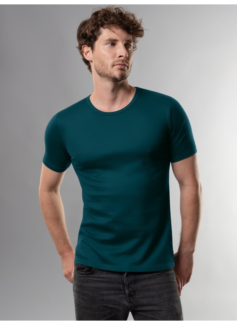Trigema T-Shirt »TRIGEMA T-Shirt aus bei Baumwolle/Elastan« OTTO kaufen online
