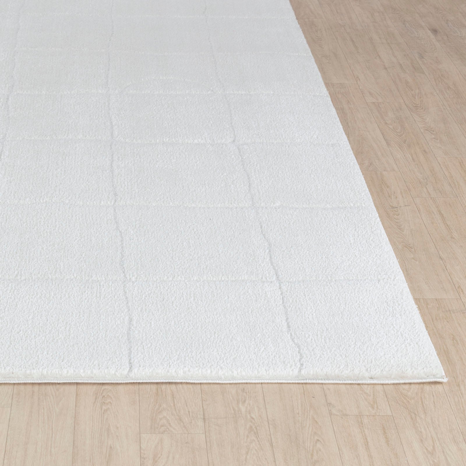 Livabliss Teppich »CAGLIARI«, rechteckig, 14 mm Höhe, Skandi Design, Modern Boho Kurzflor Wohnzimmerteppich, Schlafzimmer