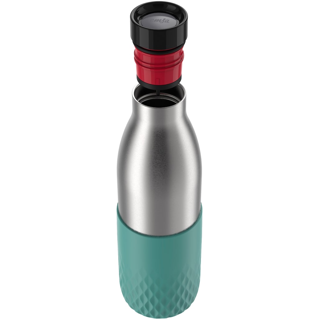 Emsa Trinkflasche »Bludrop Sleeve«, (1 tlg.)