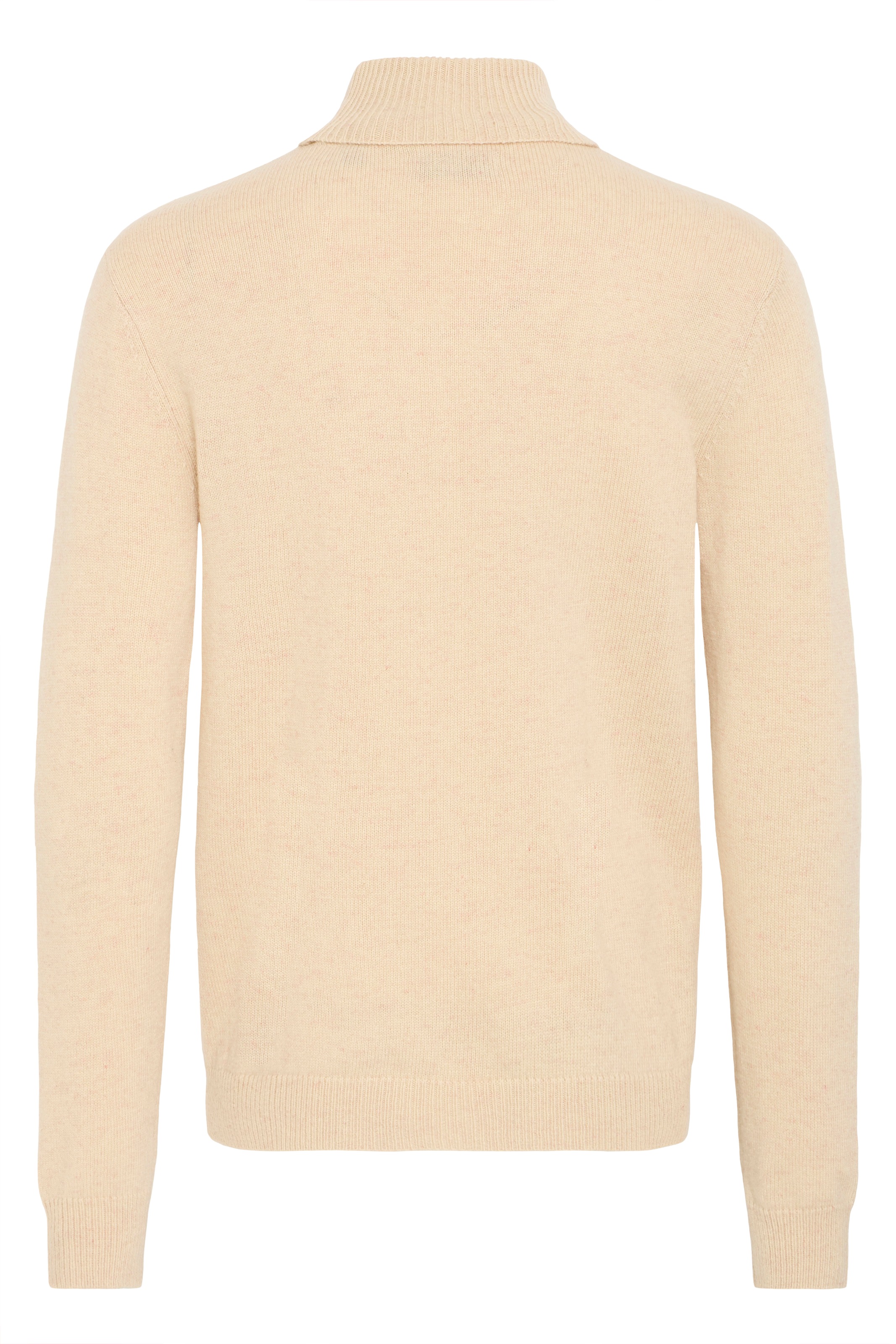 Blend Rollkragenpullover »BHBRANKO ROLL KNIT« mit Markenlabel, aus Wollmischung, Regular Fit, hüftlang