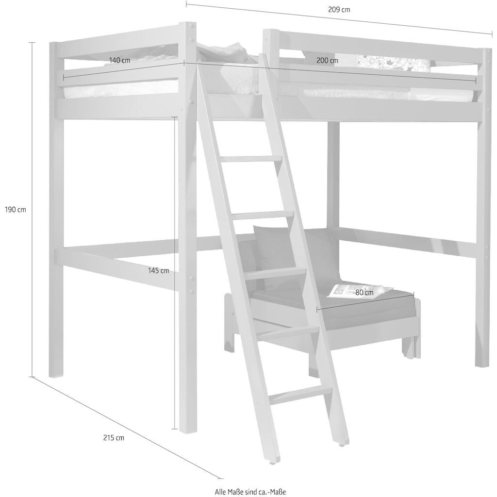 Vipack Hochbett »Pino«