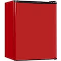 exquisit Kühlschrank »KB60-V-090E«, KB60-V-090E rot, 62 cm hoch, 45 cm breit