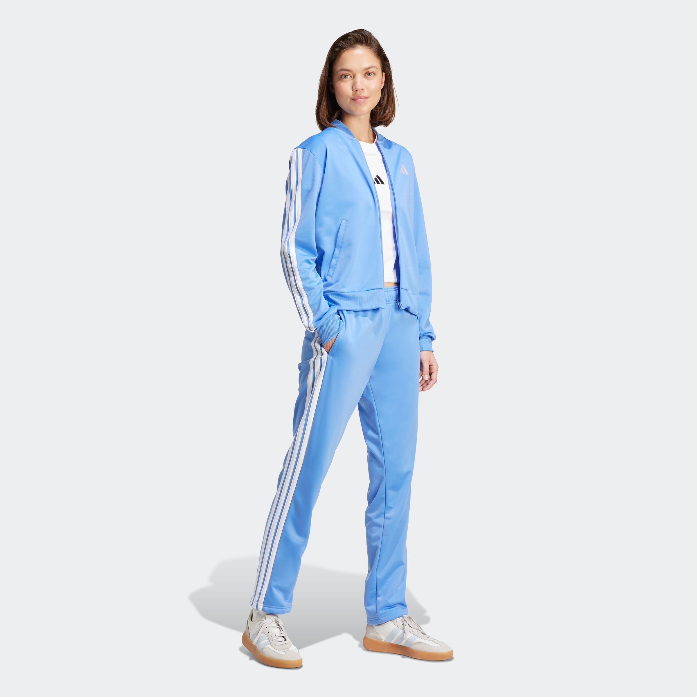 adidas Sportswear Trainingsanzug »W ESS 3S TS«, (2 tlg.)