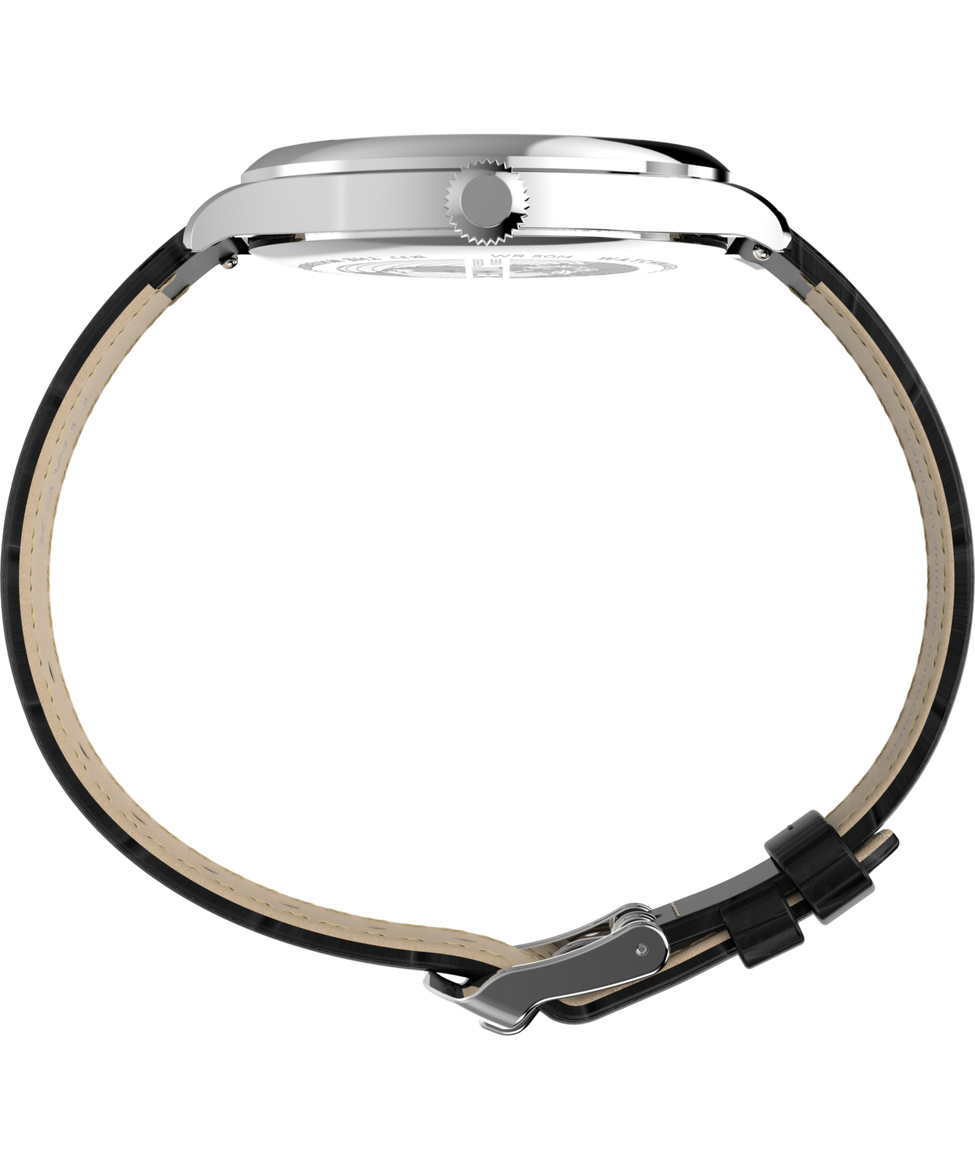 Timex »Waterbury Classic« Armbanduhr, Damenuhr, Herrenuhr, Lederarmband, analog
