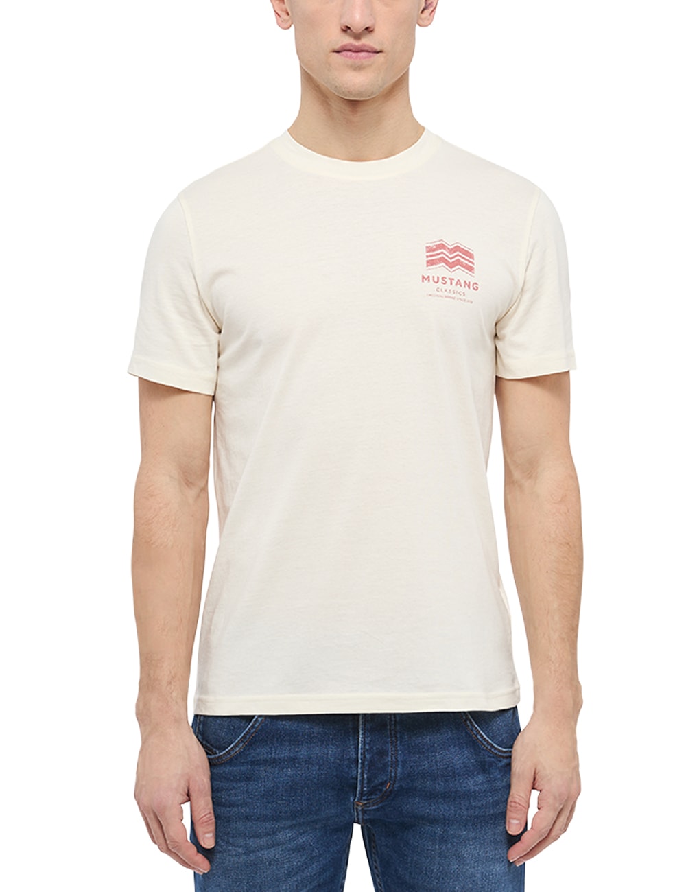 MUSTANG Kurzarmshirt »T-Shirt« online kaufen bei OTTO