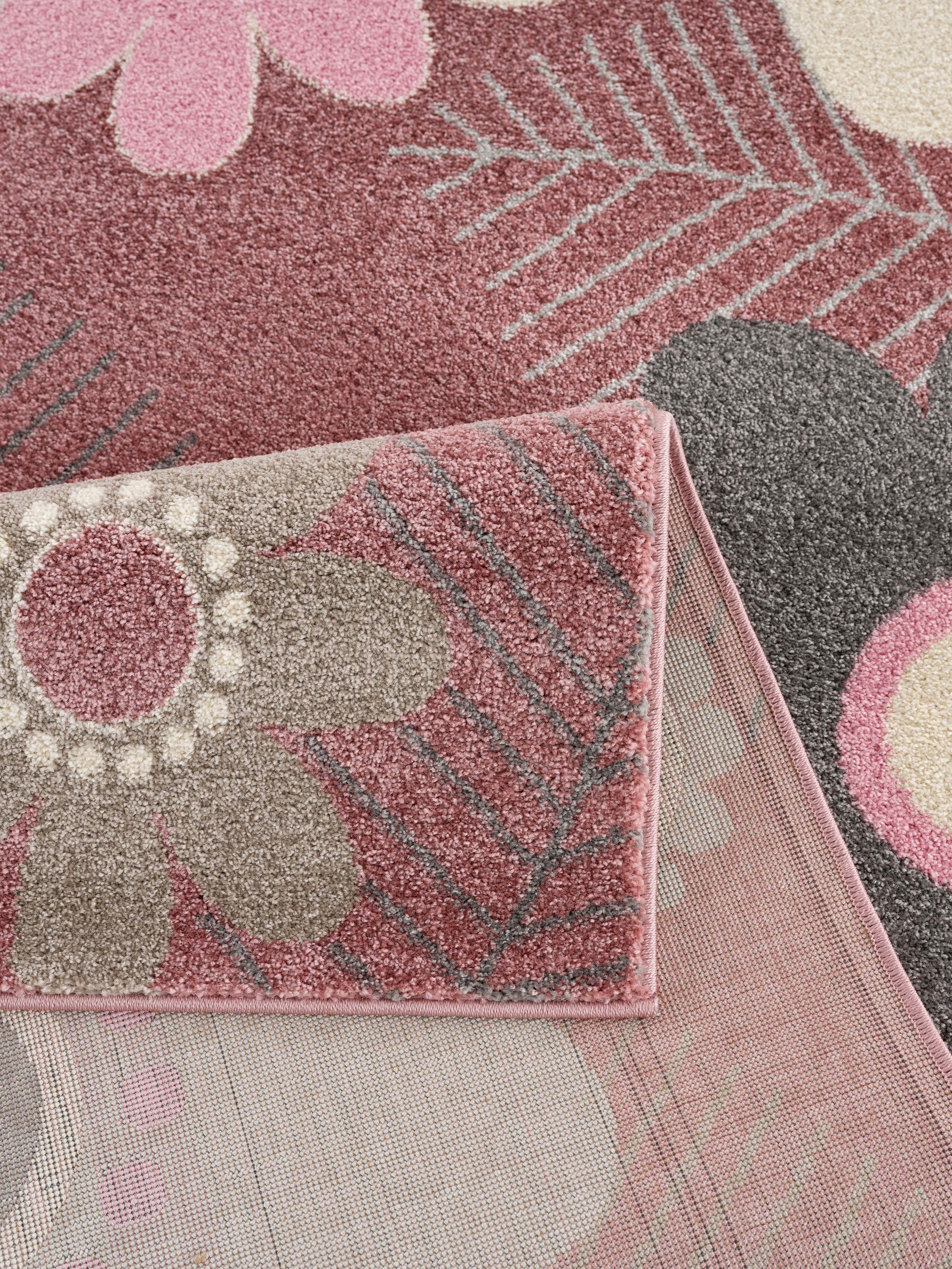 Lüttenhütt Kinderteppich »Johanna«, rechteckig, Design mit Blumen, ideale  Wende-Teppiche fürs Kinderzimmer kaufen bei OTTO | Kurzflor-Teppiche