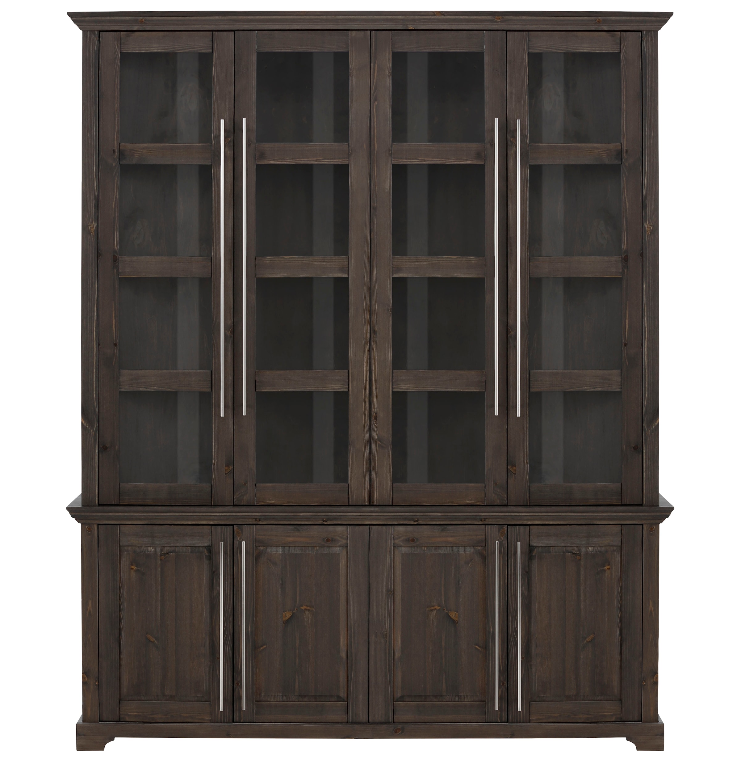 Home affaire Vitrine »Meliss«, aus massiver Kiefer, FSC® Breite 171 cm