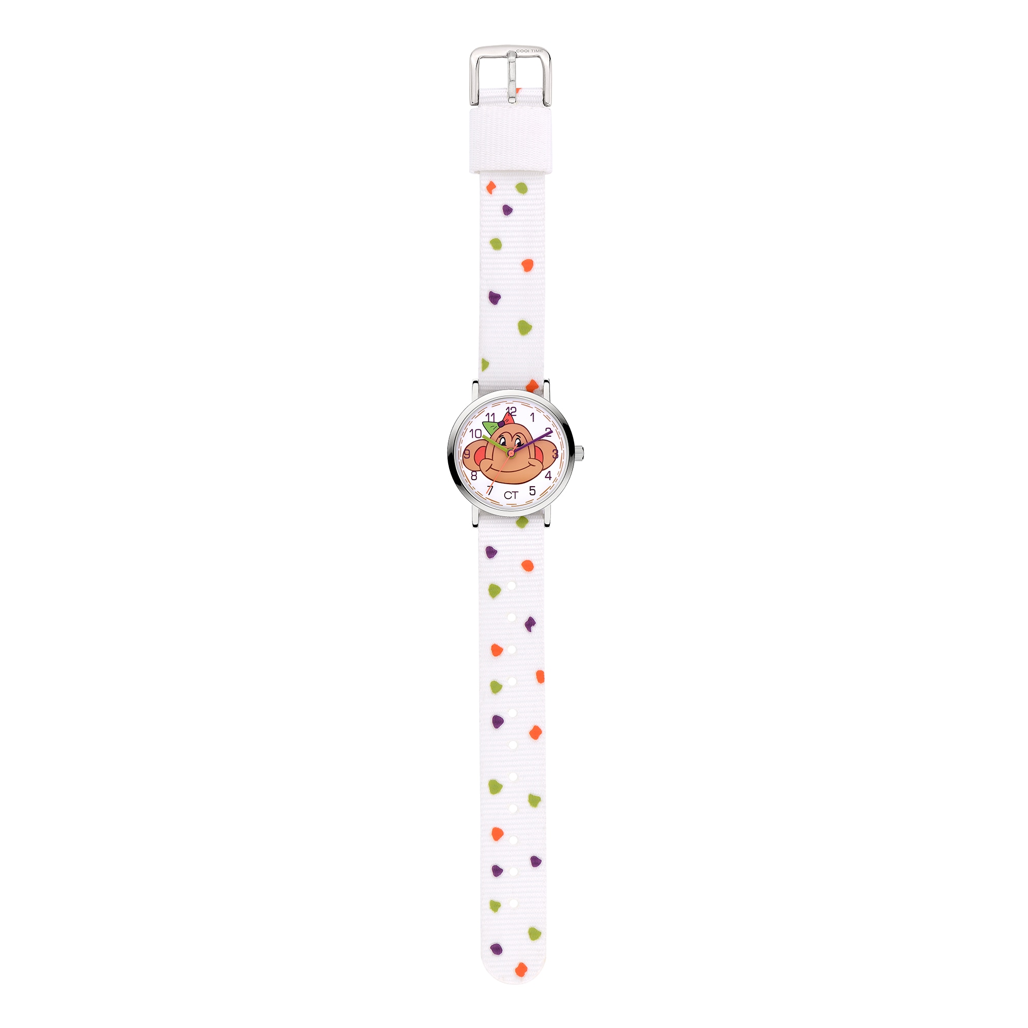 COOL TIME Quarzuhr »The Cool Monkey«, Armbanduhr, Kinderuhr, Mädchen, analog