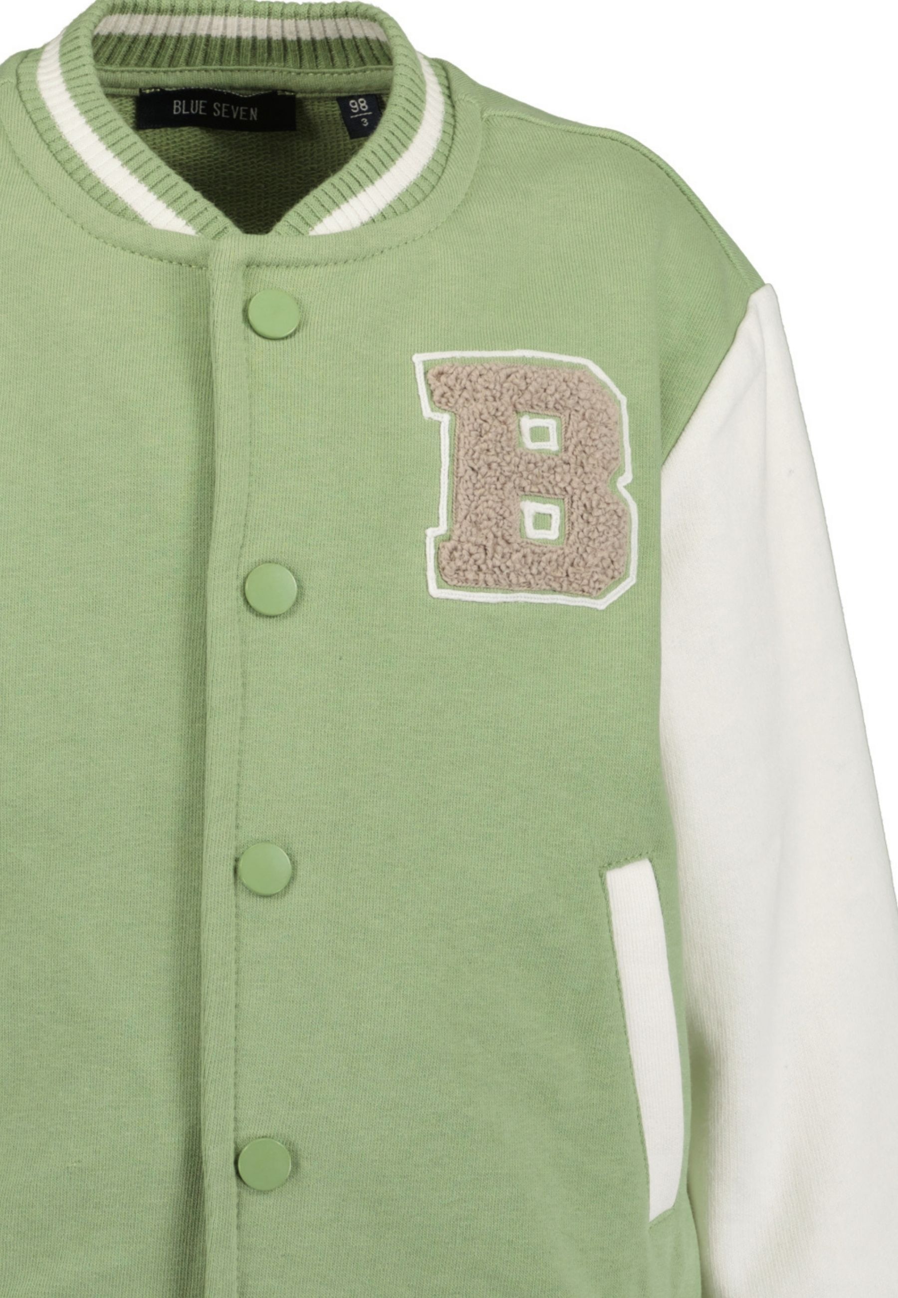 Blue Seven Sweatjacke »Blue Seven Collegejacke BEACHRIDE«