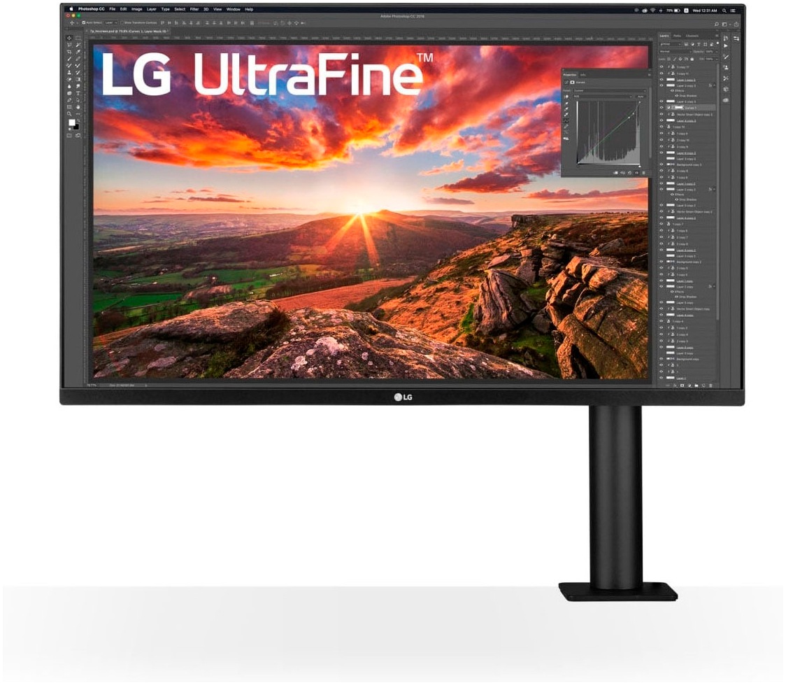 LG Ergo Monitor »32UN880K«, 80 cm/32 Zoll, 3840 x 2160 px, 4K Ultra HD, 5 ms Reaktionszeit, 60 Hz