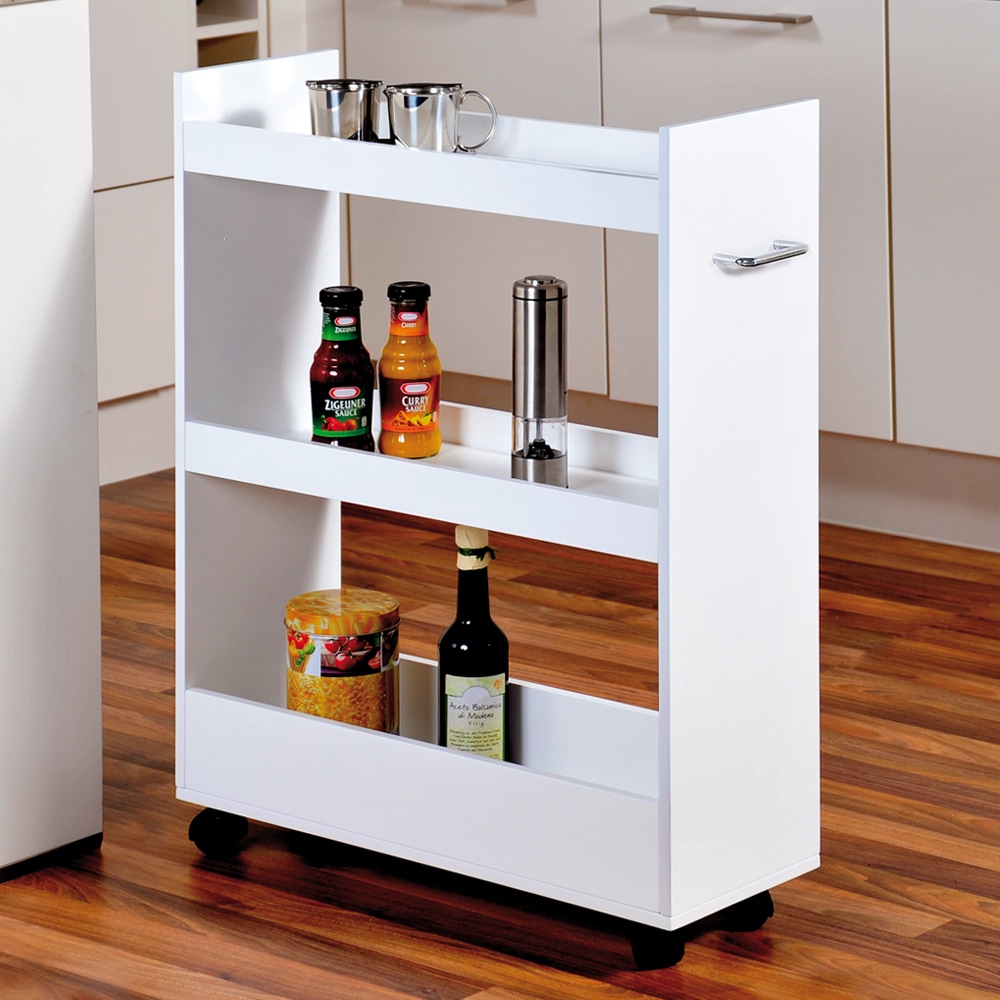 KESPER® Küchenwagen »Nischenregal, weiß, FSC«
