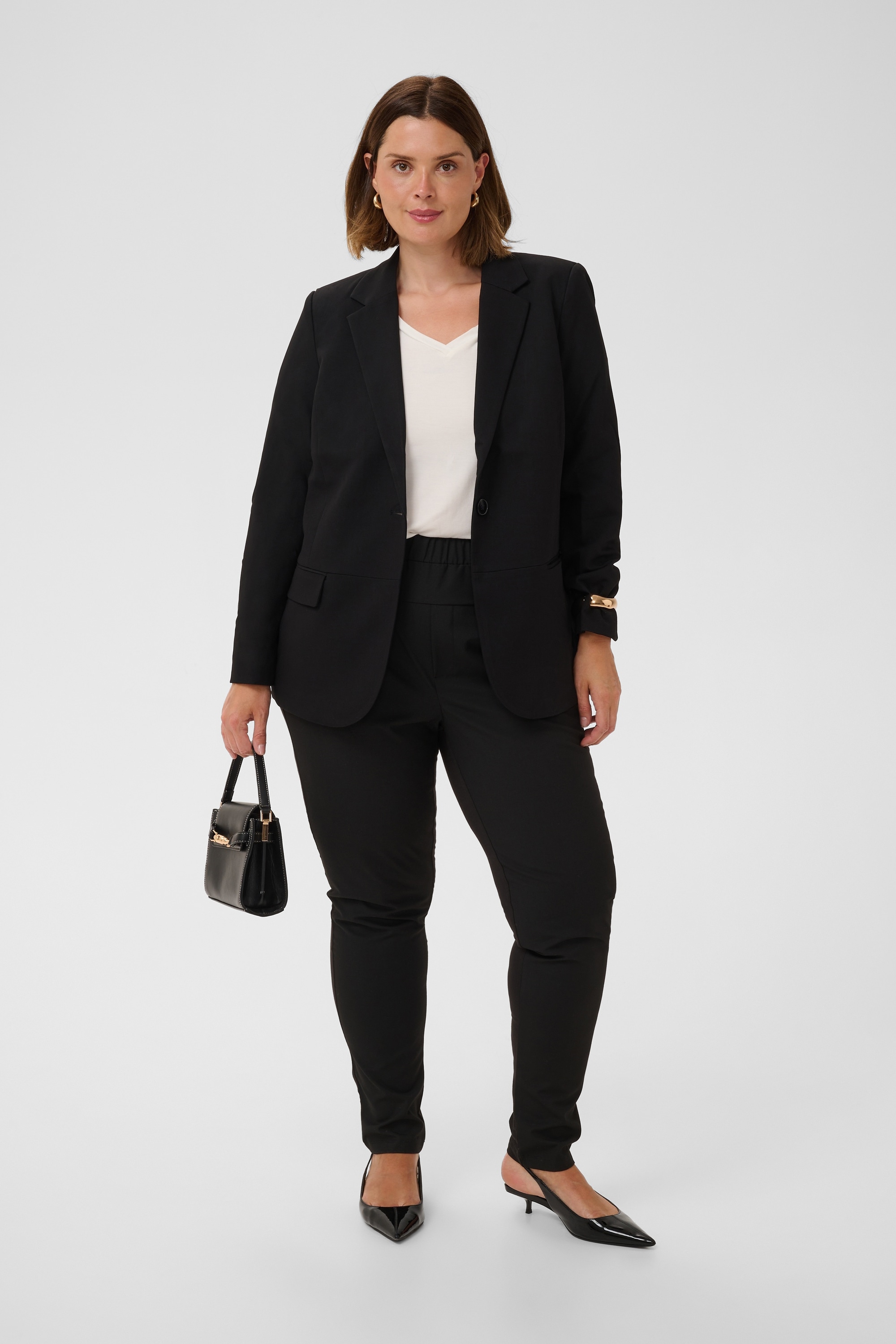 KAFFE Curve Marlene-Hose »Damen Hose KCjia«