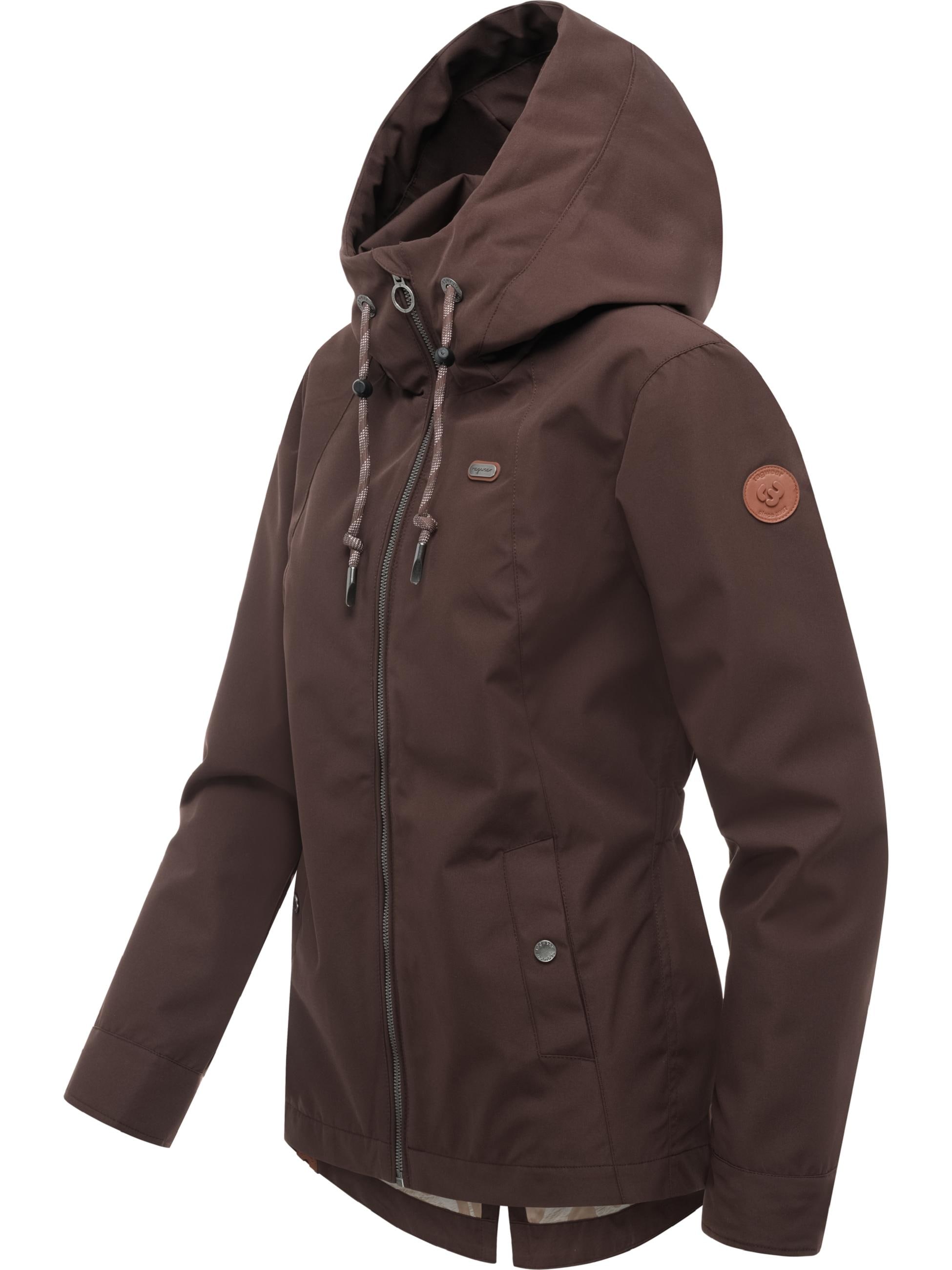 Ragwear Outdoorjacke »Outdoorjacke Monadde« mit Kapuze Wasserdichte Übergangsjacke mit Kapuze