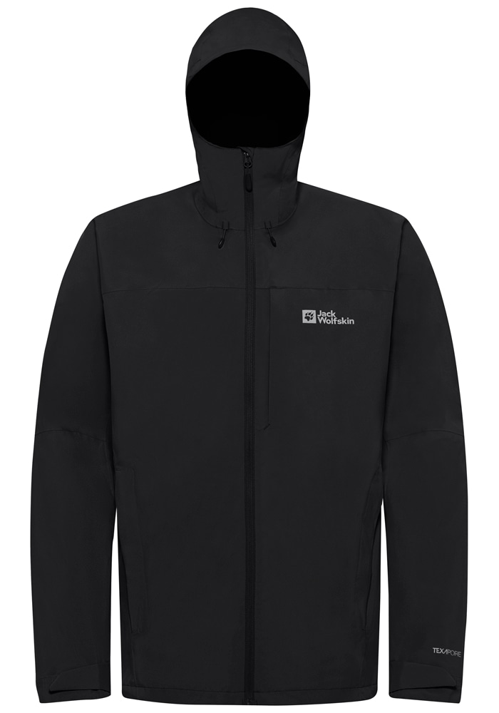 Jack Wolfskin Funktionsjacke »TEMPEST 2L JKT M«, mit Kapuze