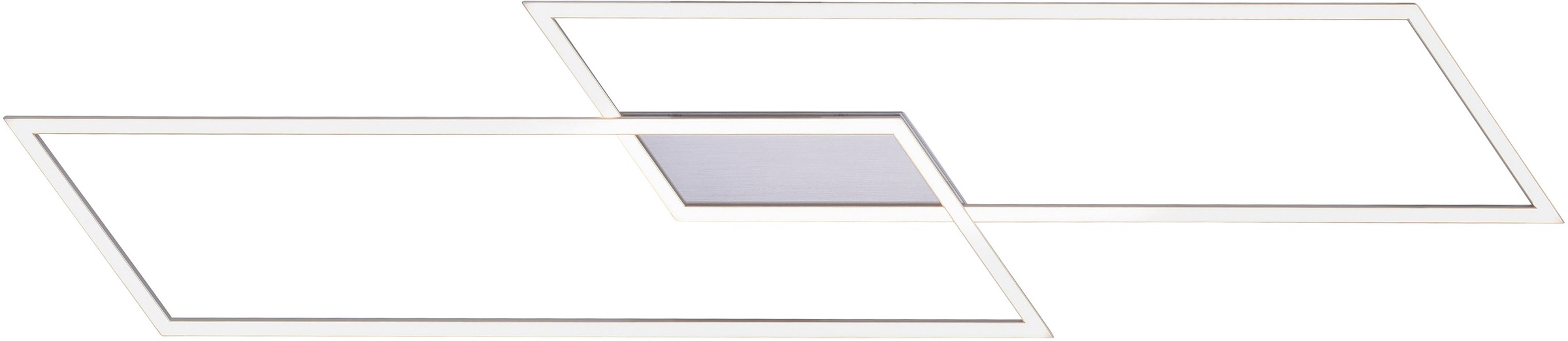 Paul Neuhaus LED Deckenleuchte »Inigo«, 2 flammig, Leuchtmittel LED-Board | LED fest integriert, Stufenlos dimmbar über vorhandenen Wandschalter