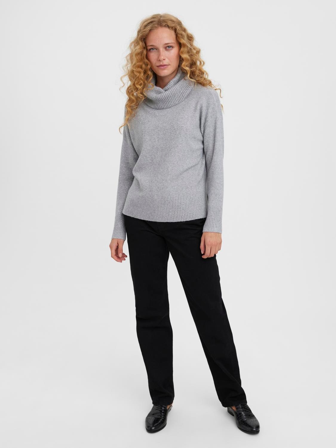 Vero Moda Rollkragenpullover »VMDOFFY LS COWLNECK BLOUSE GA NOOS«