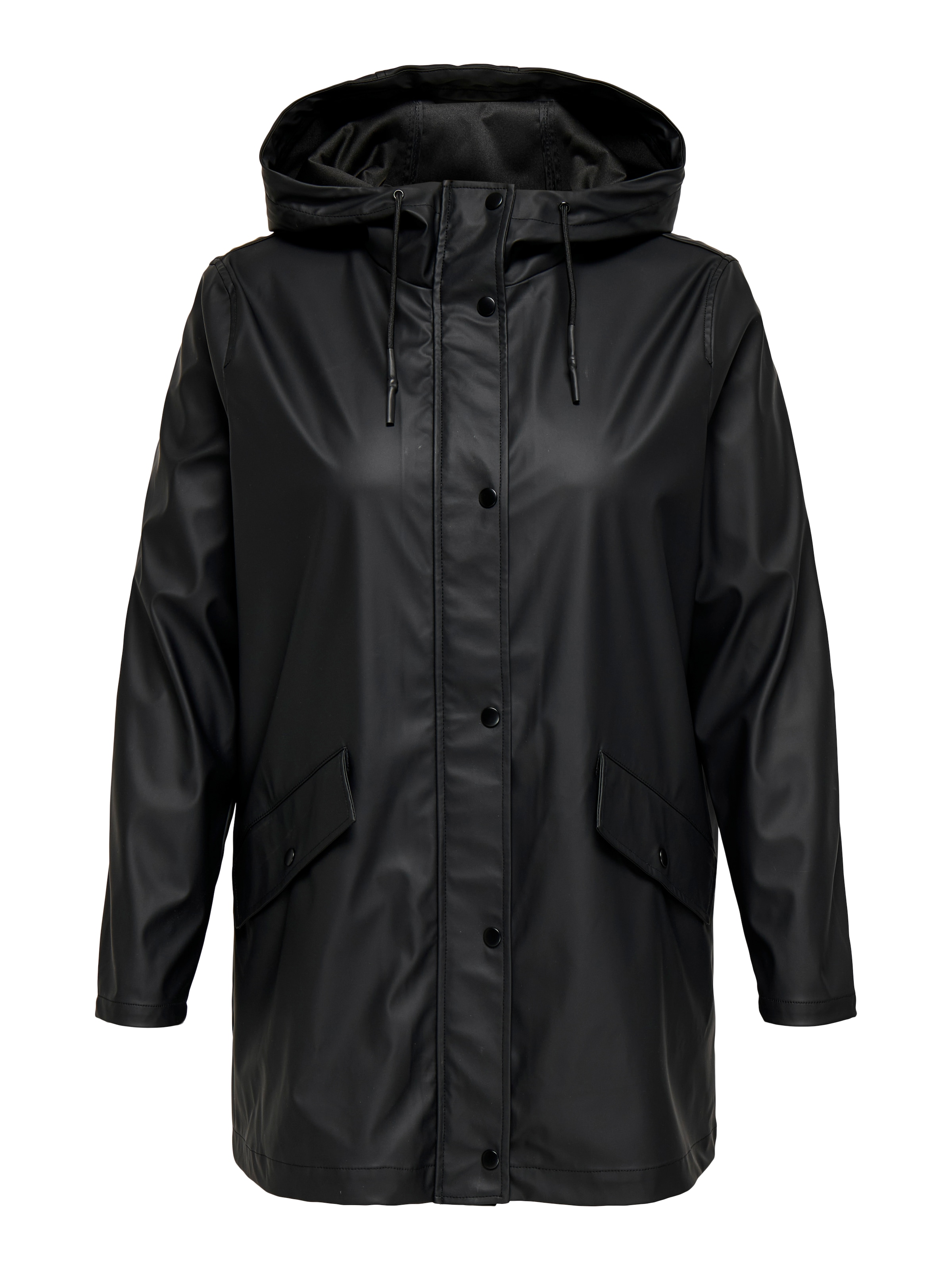 ONLY CARMAKOMA Regenmantel »CARELISA LIFE RAINCOAT ZIP OTW NOOS« wasserabweisende Beschichtung