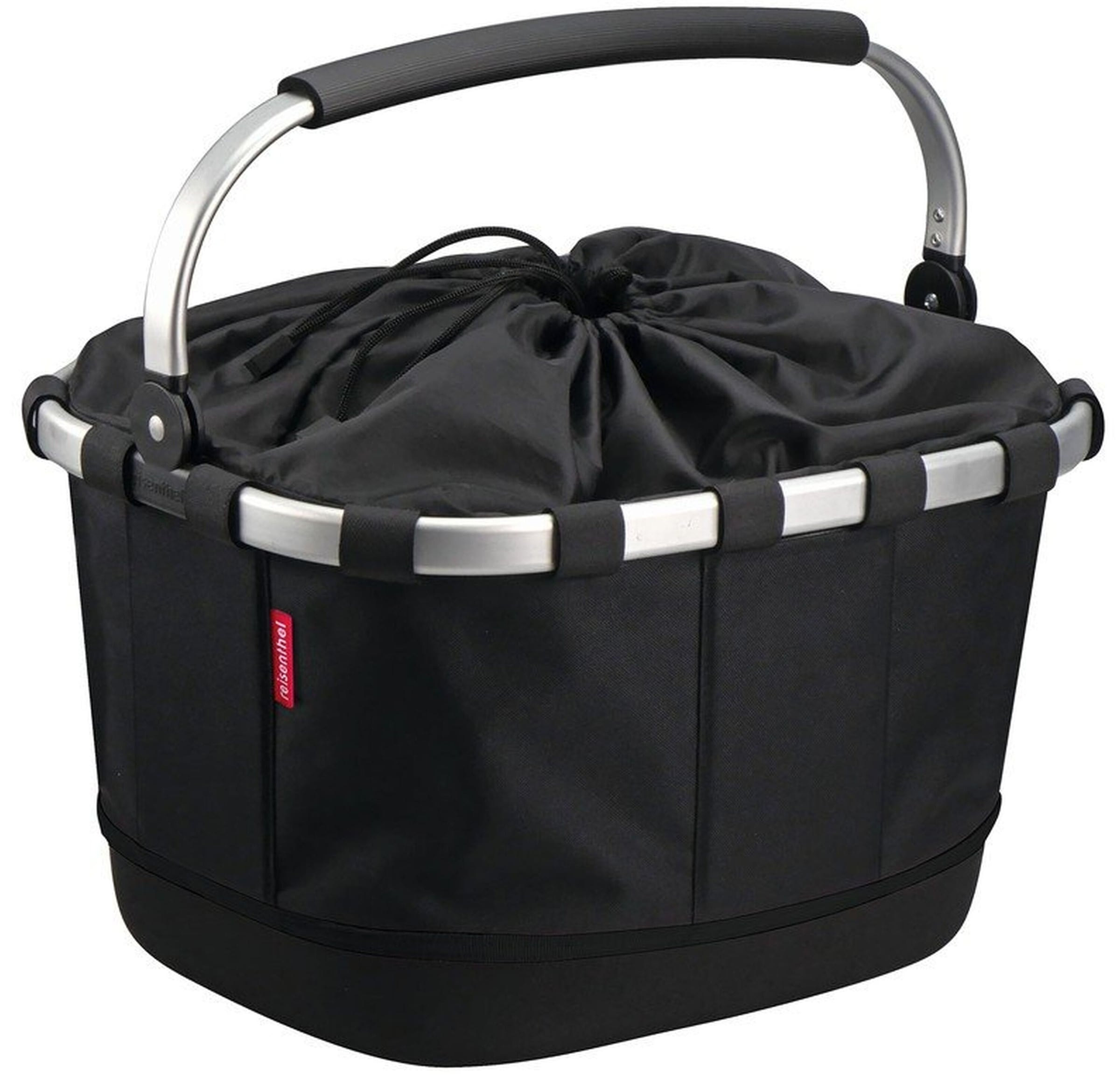 KlickFix Fahrradkorb »City-Tasche Carrybag GT, black«