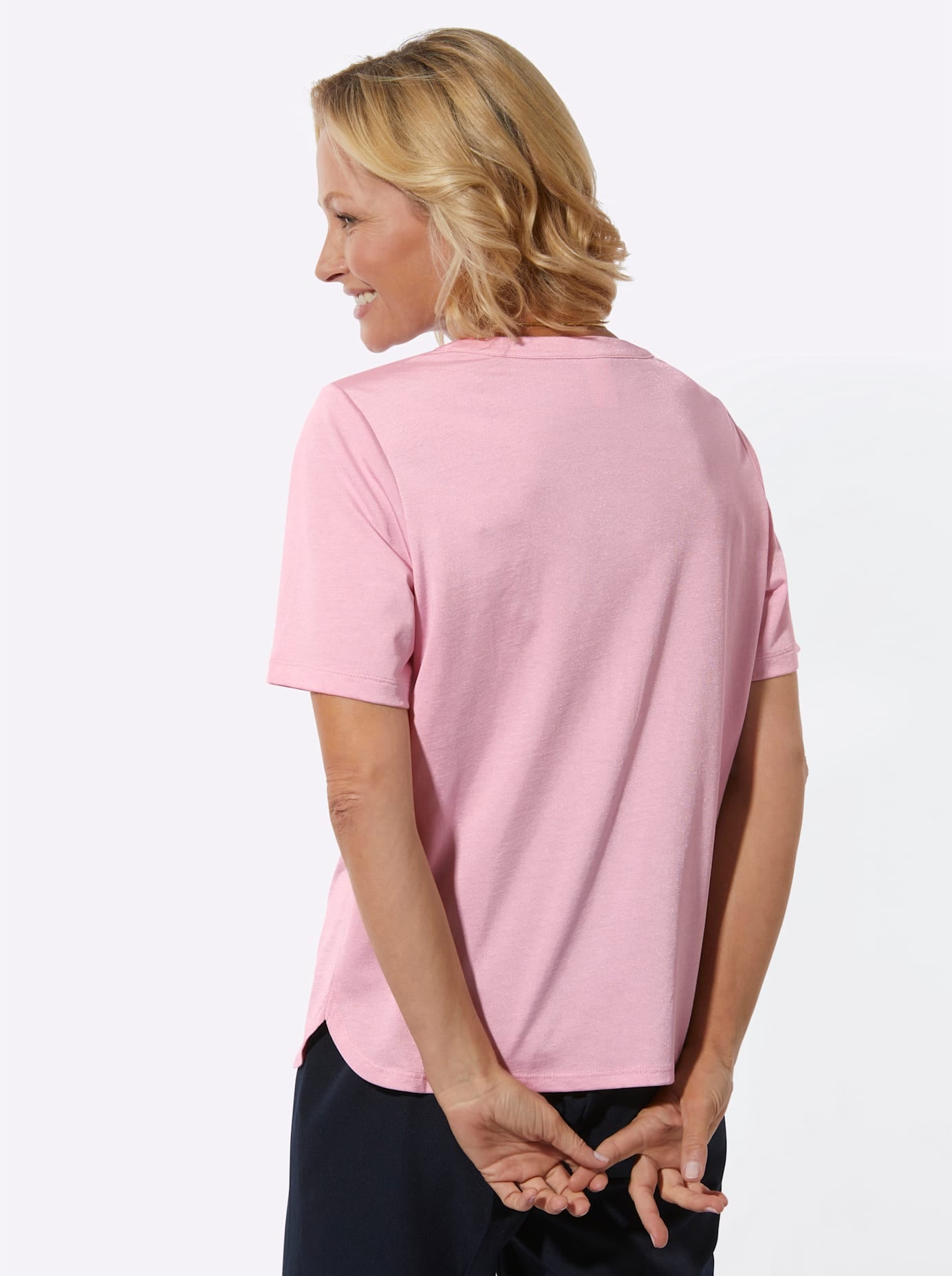   Rundhalsshirt »Kurzarm-Shirt« 1 tlg.