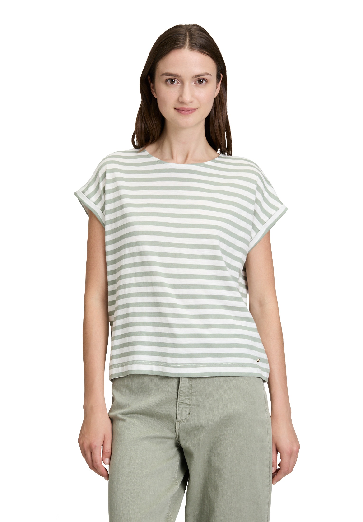 Betty&Co 3/4-Arm-Shirt »Ringelshirt mit Rundhalsausschnitt«