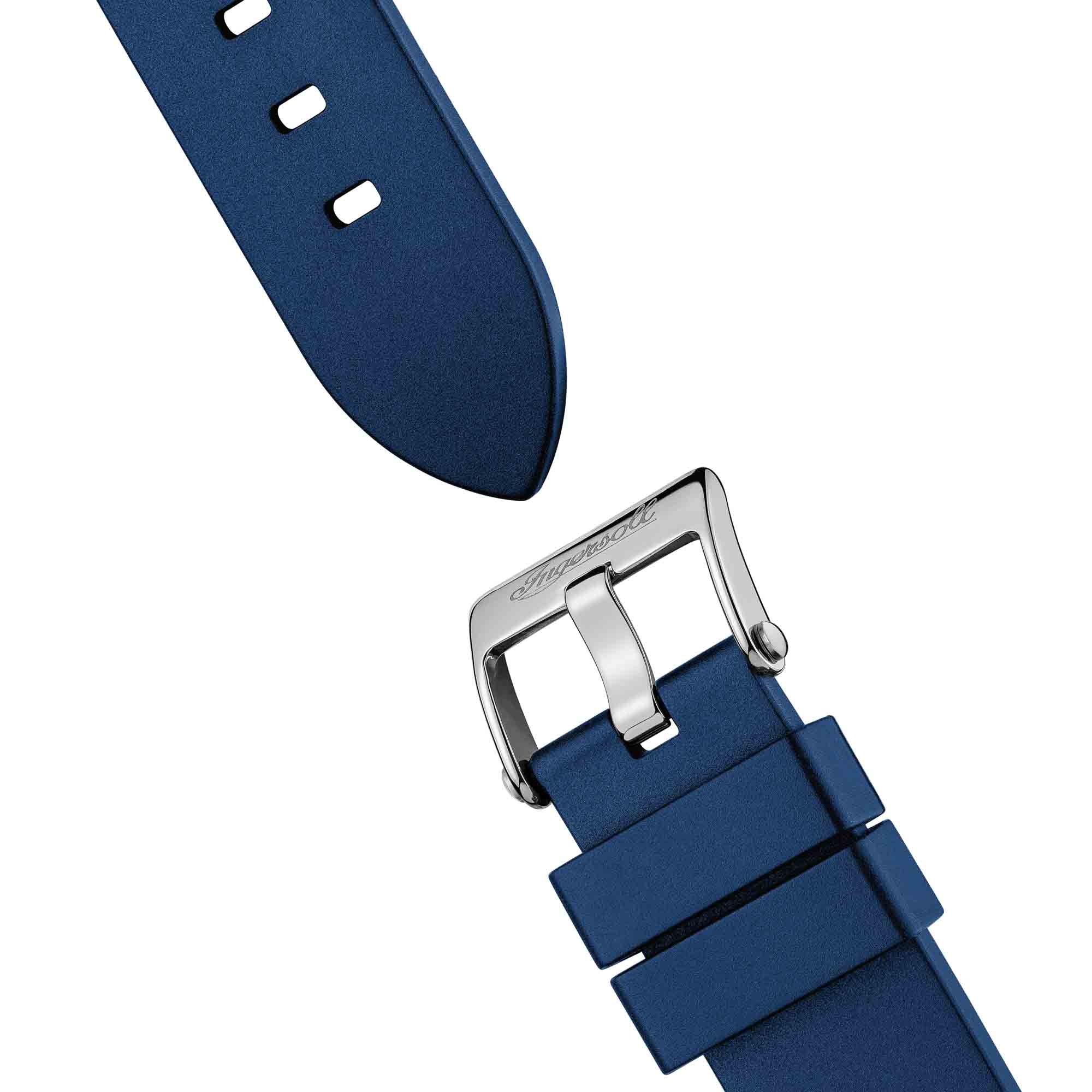 Ingersoll Automatikuhr »The Rider« Armbanduhr, Herrenuhr, Mechanische Uhr, Silikonarmband, analog