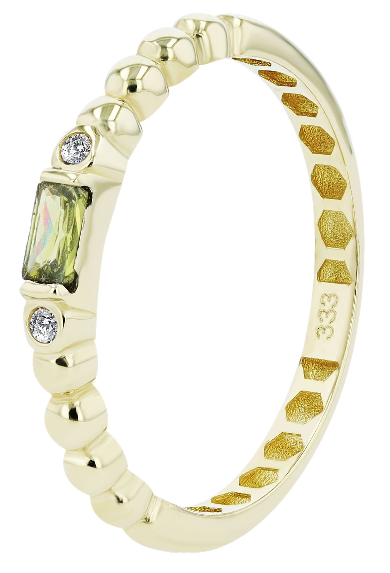 Adelia´s Fingerring »Damen Ring aus 333 Gold mit Zirkonia«