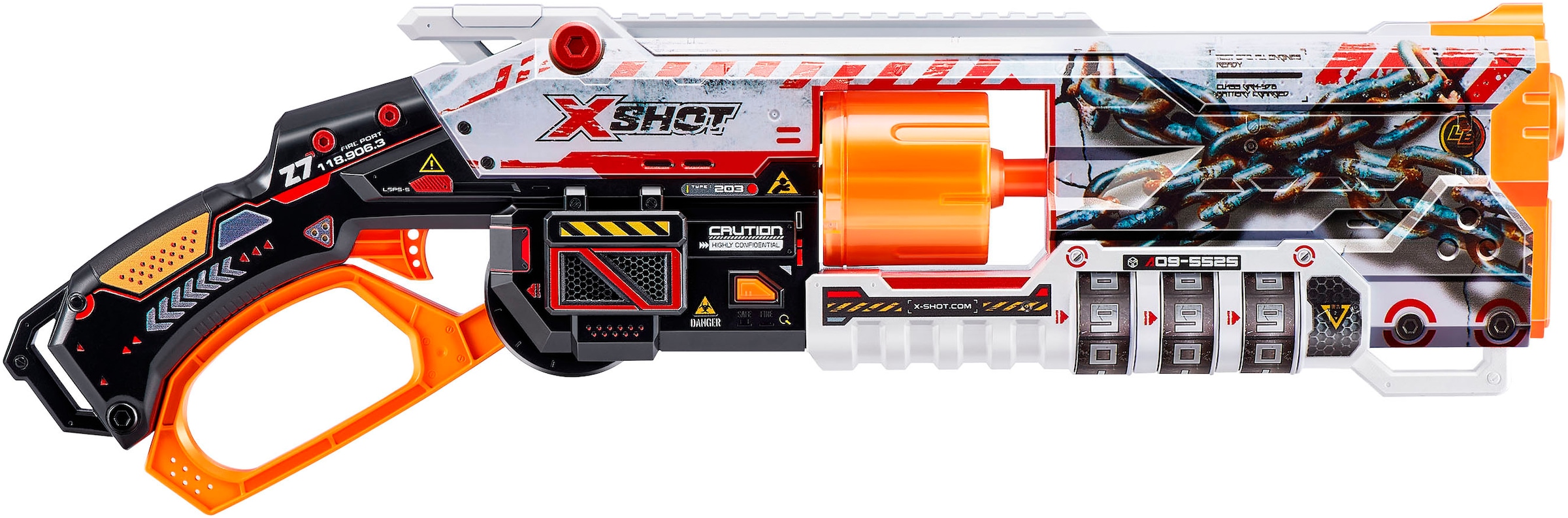 Blaster »XSHOT, Skins Lock Blaster mit Darts«