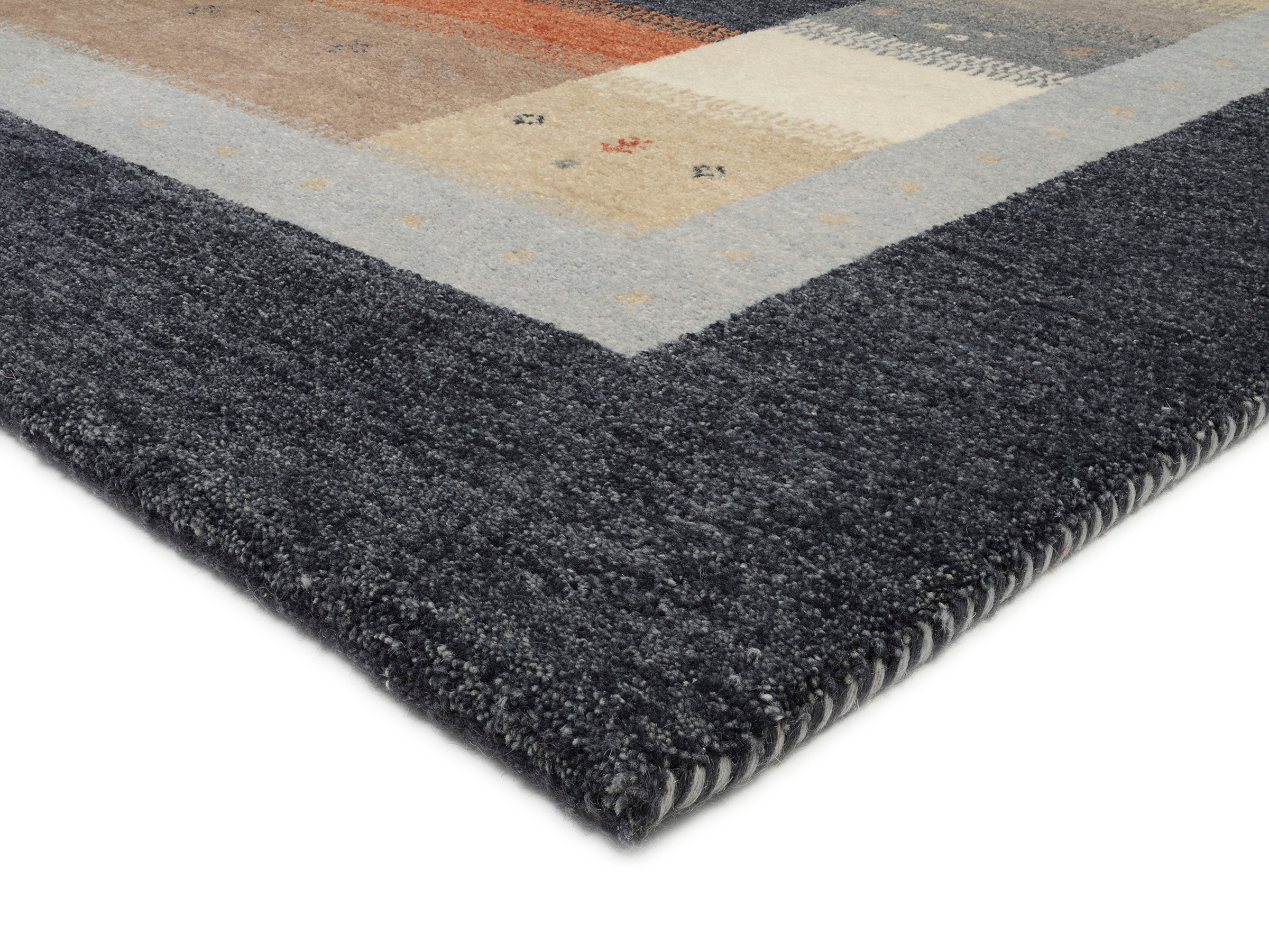 OCI DIE TEPPICHMARKE Wollteppich »INTENSE SONA«, rechteckig, 12 mm Höhe, handgeknüpft, reine Schurwolle, fußwarm, Wohnzimmer