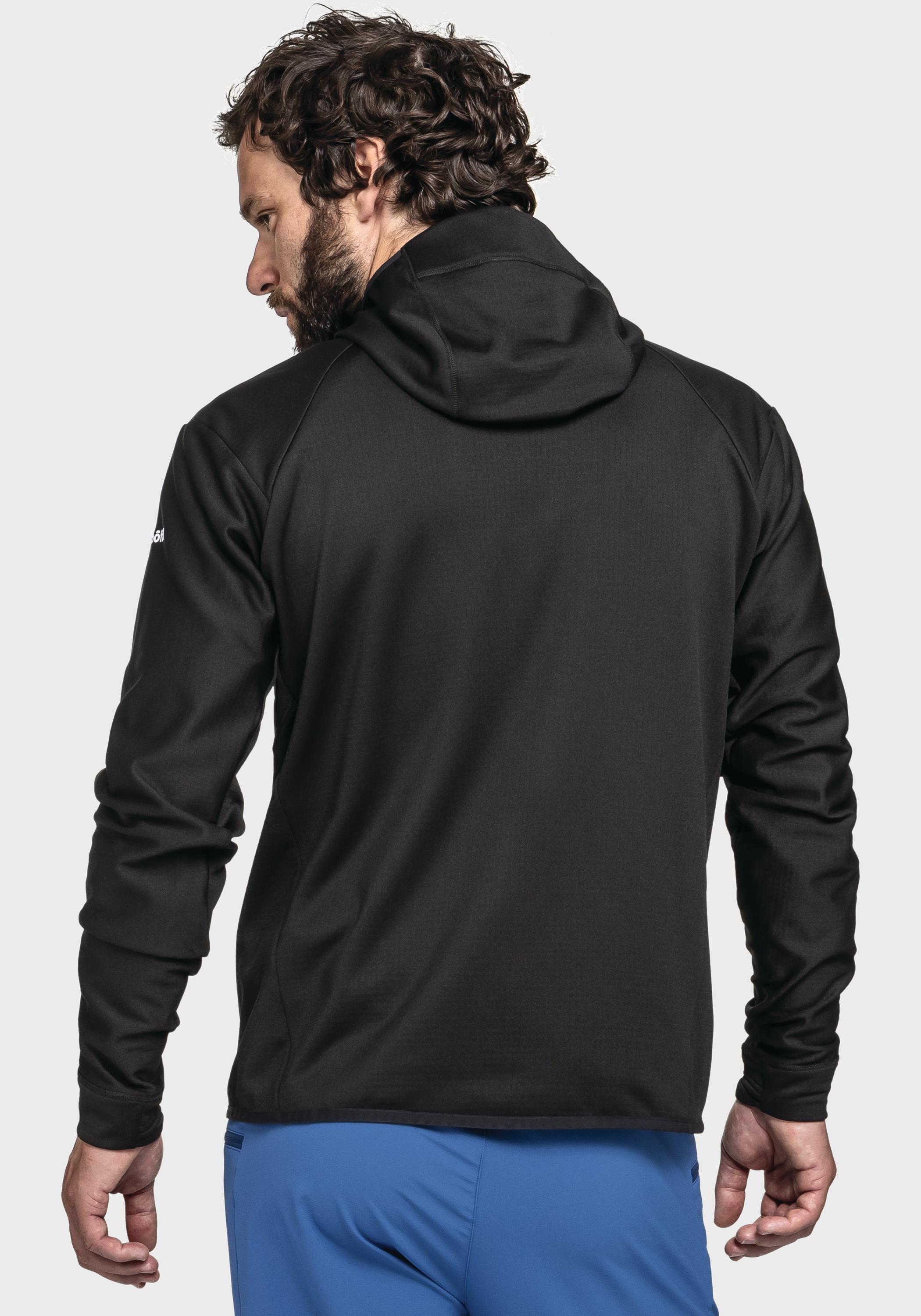 Schöffel Fleecejacke »Mountain Fleece Hoody Style Blaueis MNS«, mit Kapuze