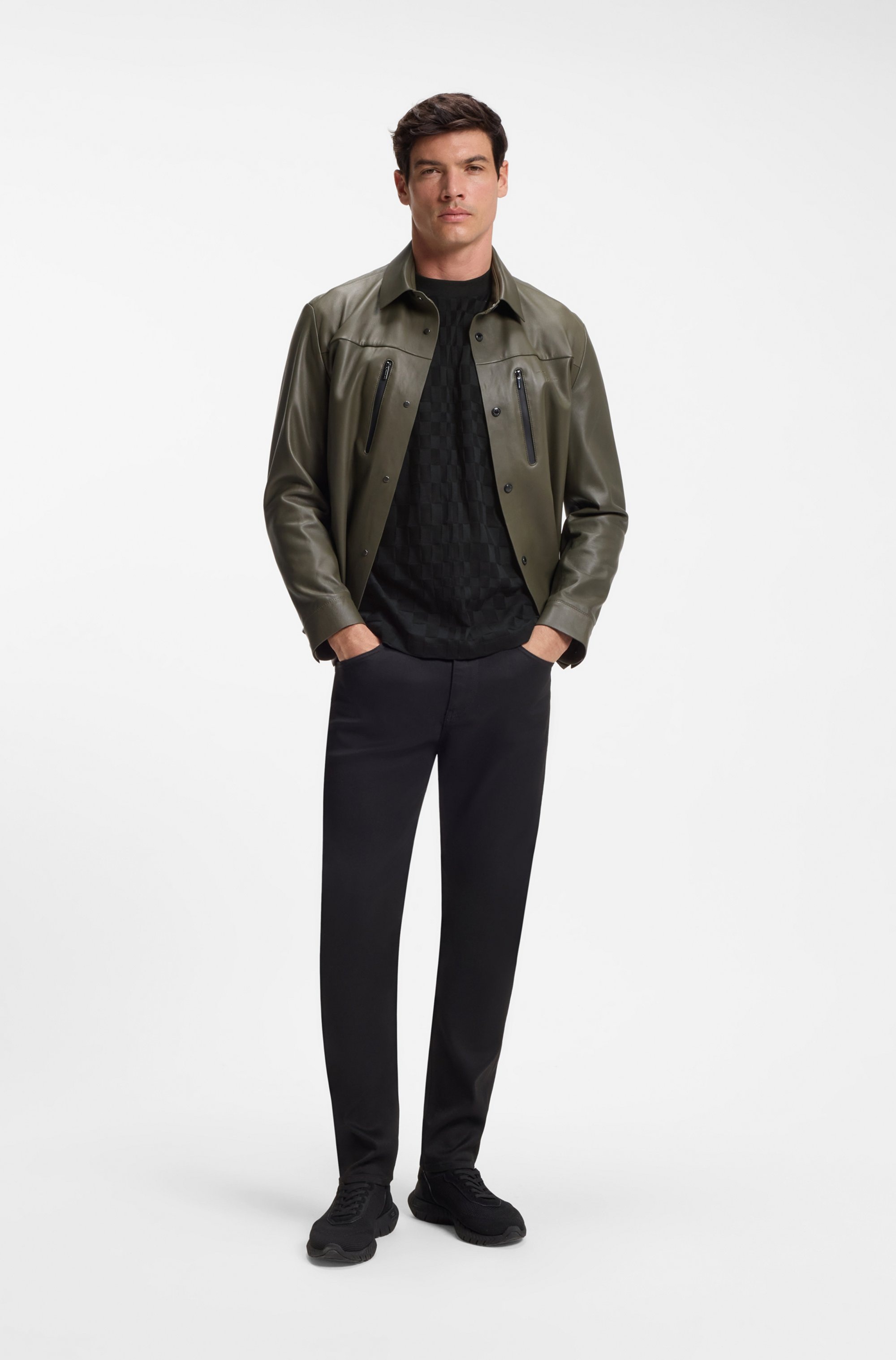 BOSS GREEN T-Shirt »Porsche Spirit 70 Capsule Collection« Premium Herrenmode Limited