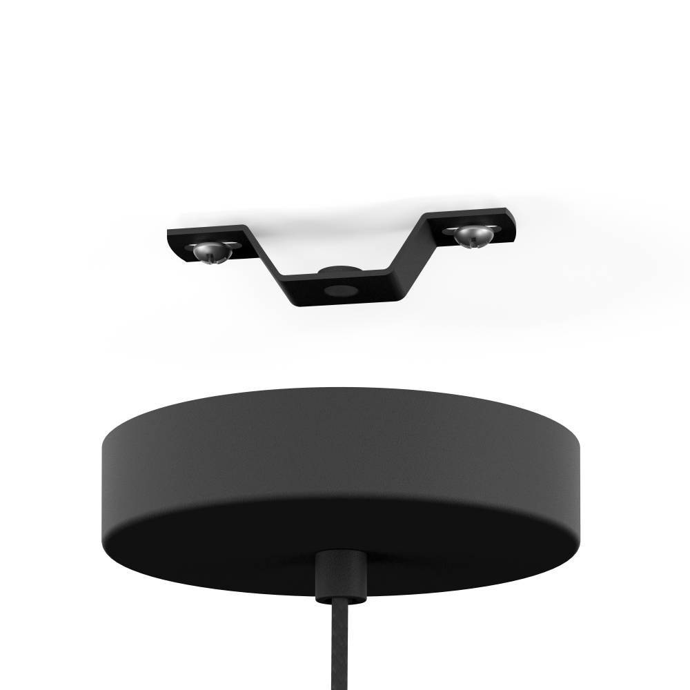 EGLO Hängeleuchte »MINTING« E27 1 Stk. Pendelleuchte, Hängeleuchte, Metall in Schwarz, Papier in Weiß, Ø 45cm