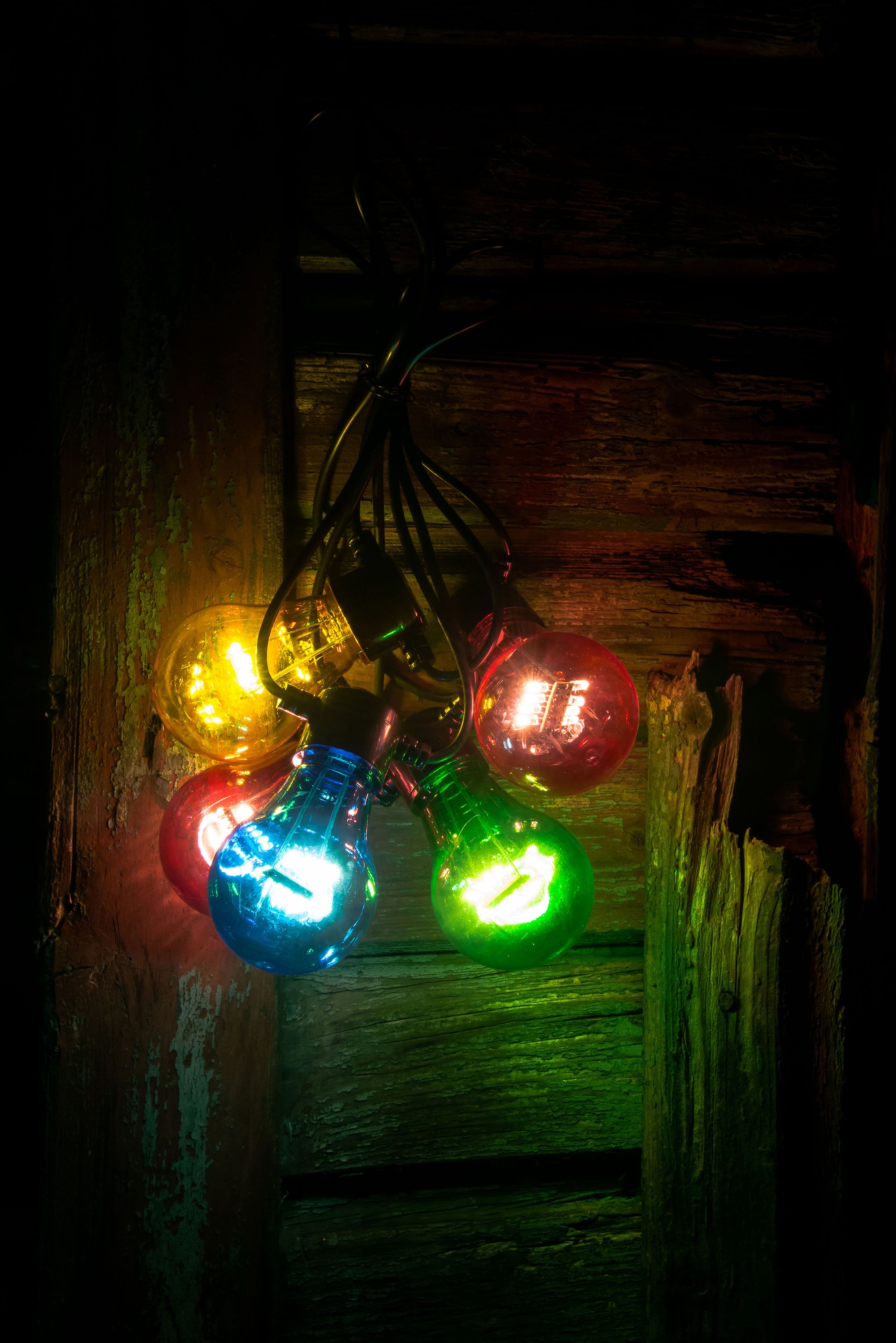 KONSTSMIDE LED-Lichterkette »Weihnachtsdeko OTTO bunte 5 Online 5 40 Birnen St.-flammig, weiße im Biergartenkette, / aussen«, LED warm Shop Dioden