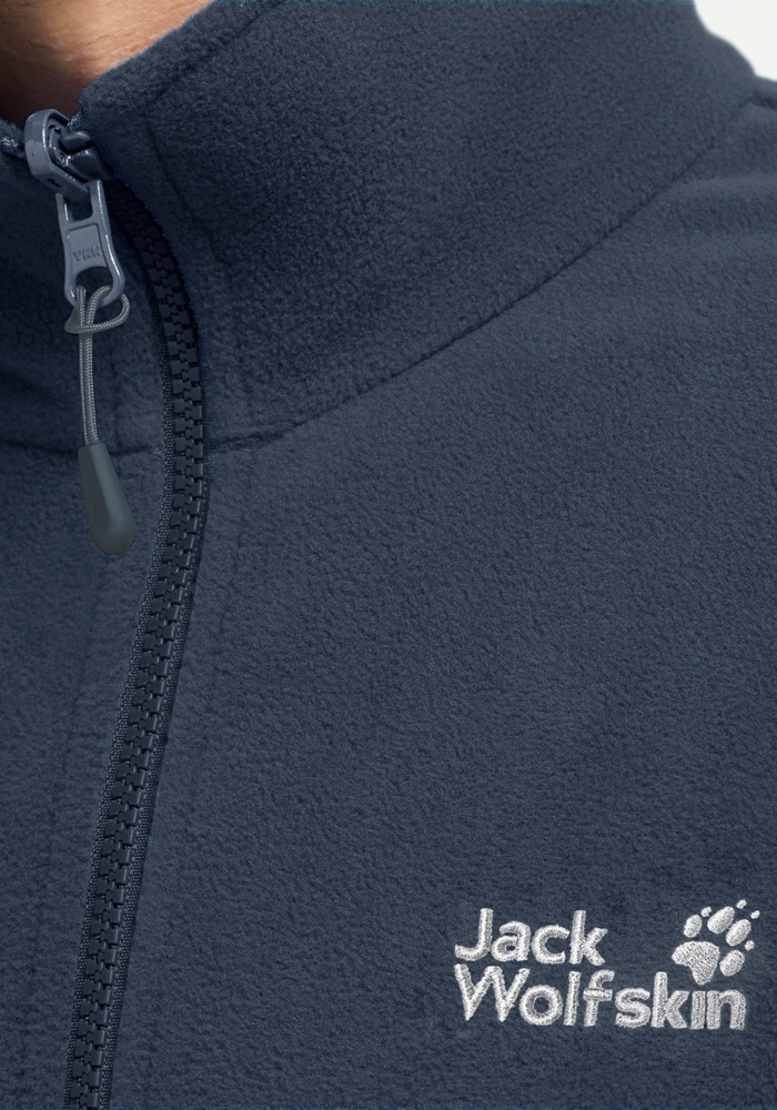 Jack Wolfskin Fleecejacke »TAUNUS 100 FZ M« Winddicht, atmungsaktiv, Übergangsjacke