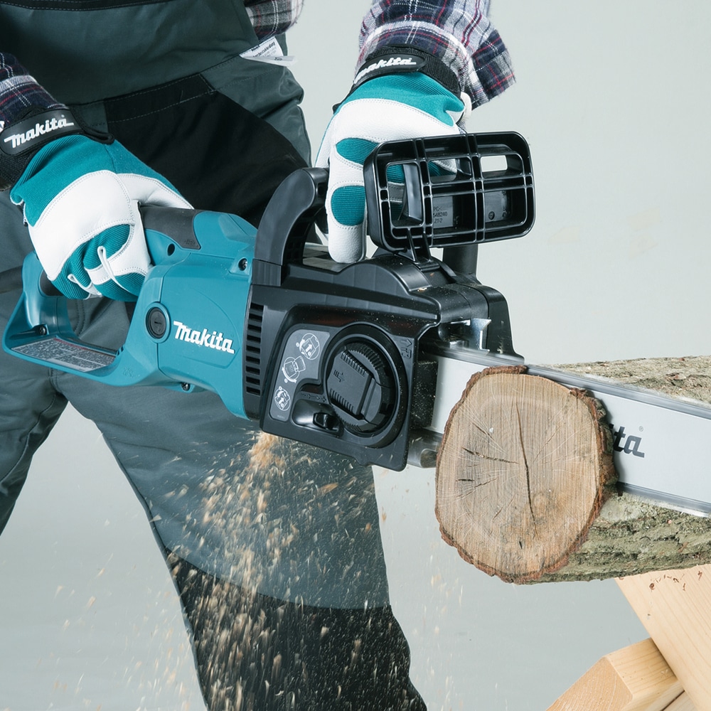 Makita Elektro-Kettensäge »»UC4051AK« 2.000 W, 14,5 m/s, 40 cm, ohne Akku und Ladegerät« leistungsfähig,werkzeuglose Kettenspannung +Ketten-und Schienenwechsel