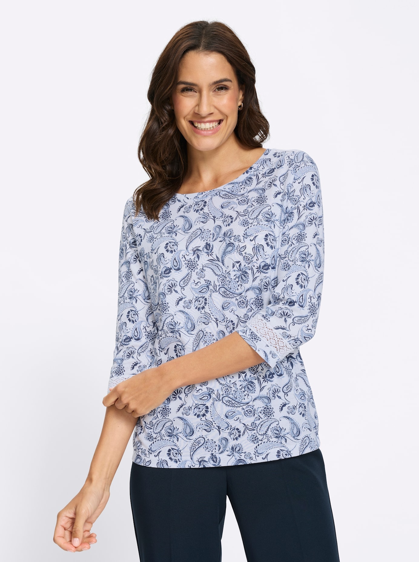 Inspirationen 3/4-Arm-Shirt »3/4-Arm-Shirt« 1 tlg.