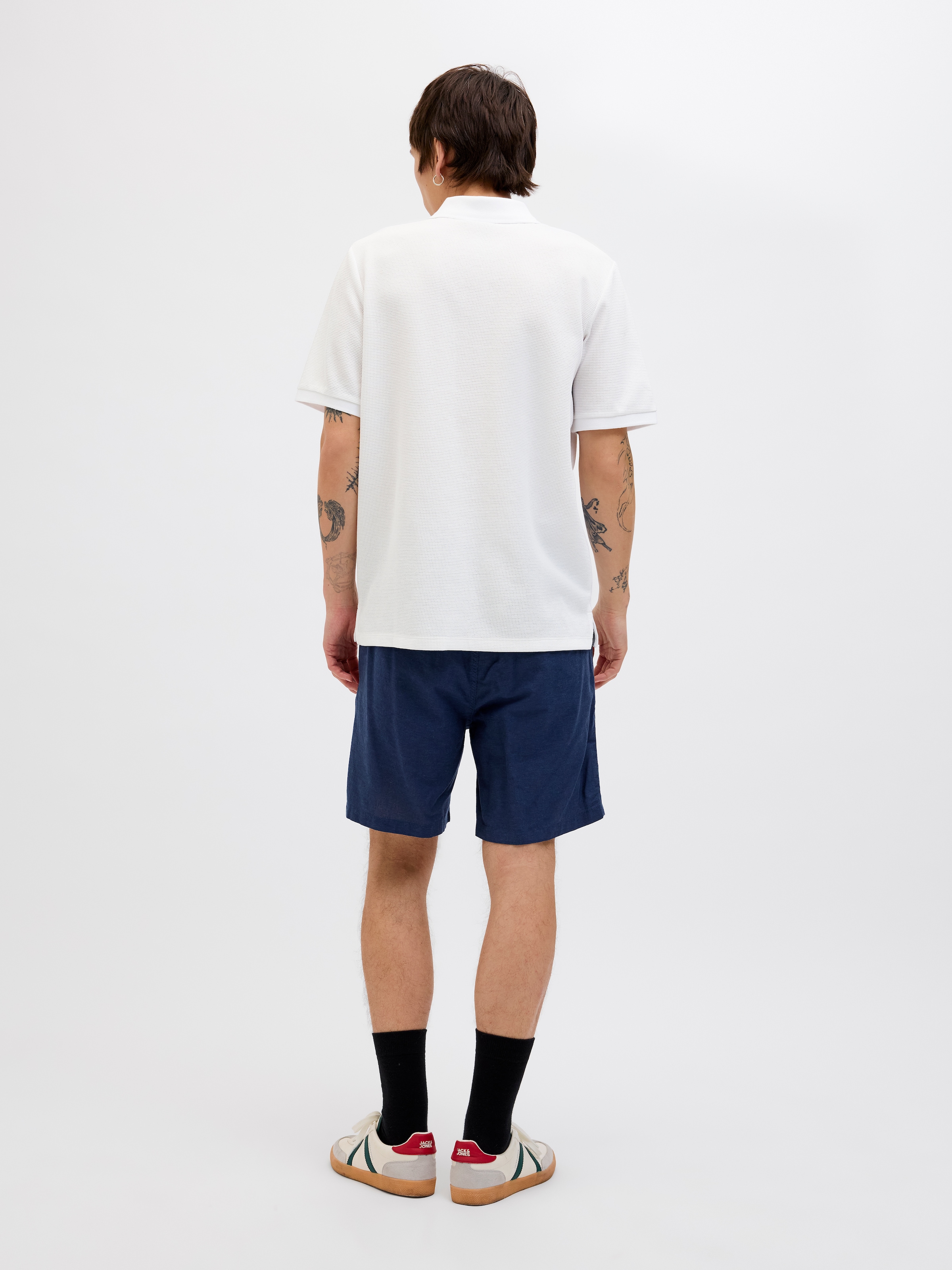 Jack & Jones Poloshirt »JJEAUSTIN ZIP POLO SS NOOS«, mit Polokragen