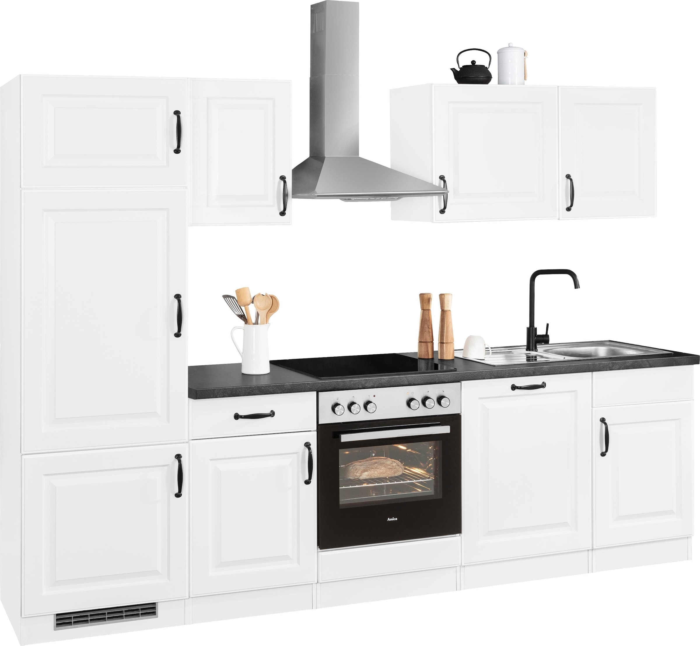 wiho Küchen Küchenzeile »Erla« ohne E-Geräte, Breite 280 cm