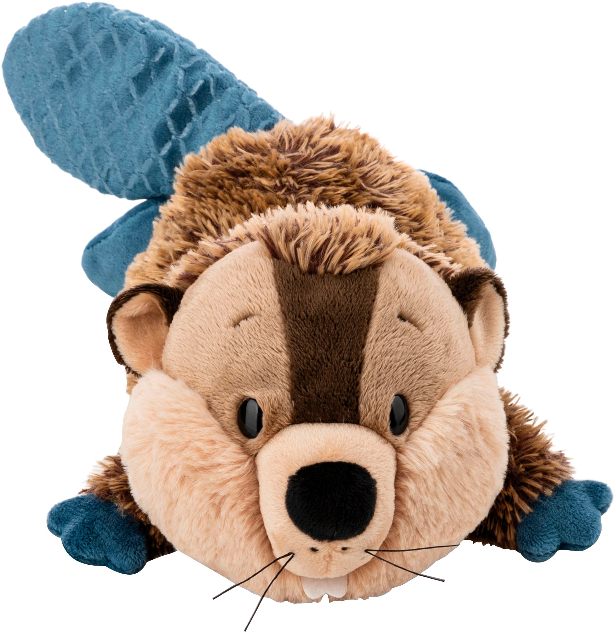 Nici Kuscheltier »Forest Friends, Biber Harry Woodsnacker, 30 cm liegend«, liegend; enthält recyceltes Material