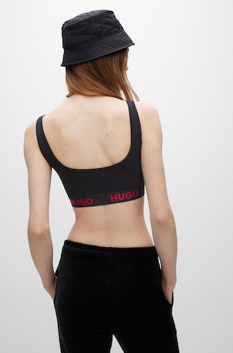 HUGO Underwear Bralette-BH »BRALETTE SPORTY LOGO«, mit elastischem Bund