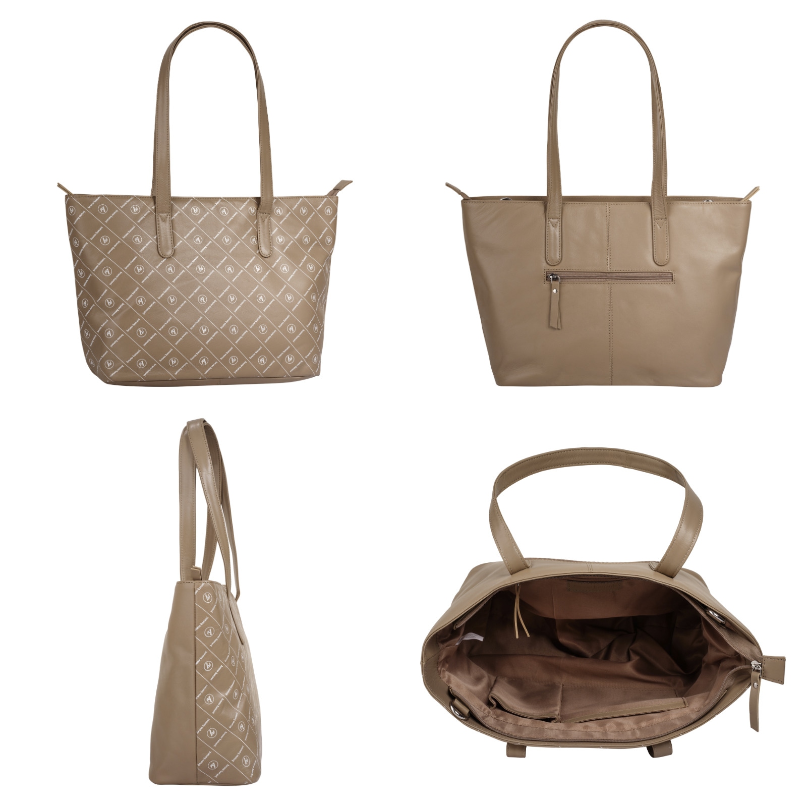 Bruno Banani Shopper, echt Leder
