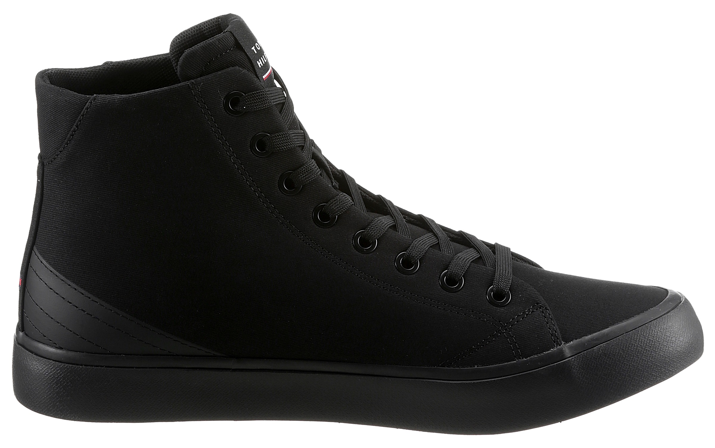 Tommy Hilfiger Sneaker »TH HI VULC CORE CANVAS«, mit seitlichem Logo
