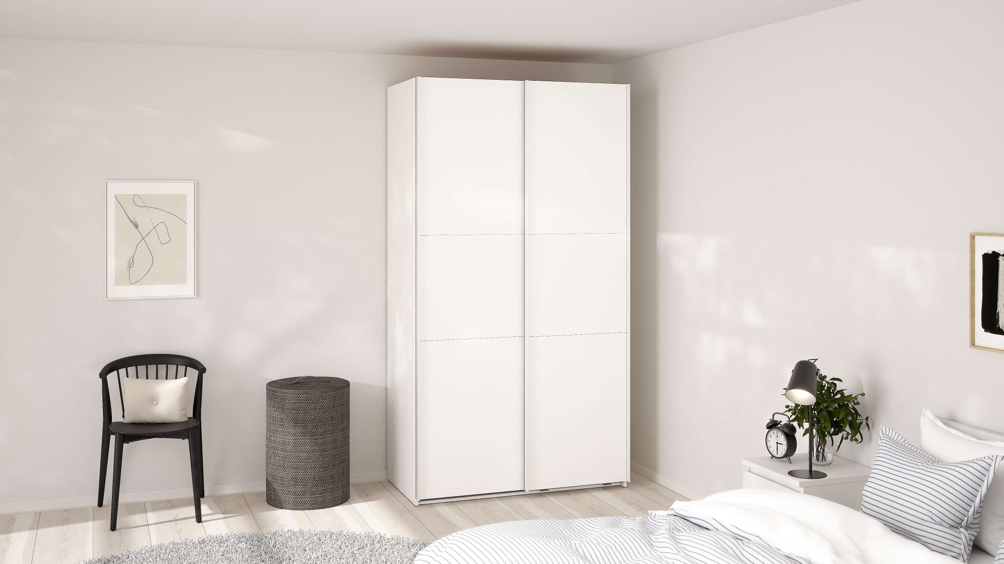 Home affaire Schwebetürenschrank »Como, Kleiderschrank, Schlafzimmerschrank«