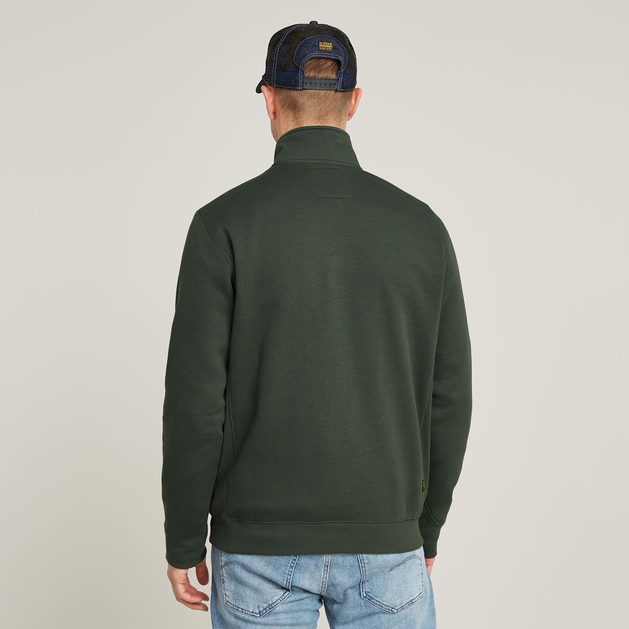 G-STAR Sweatshirt »Premium Core Half Zip« mit Stehkragen