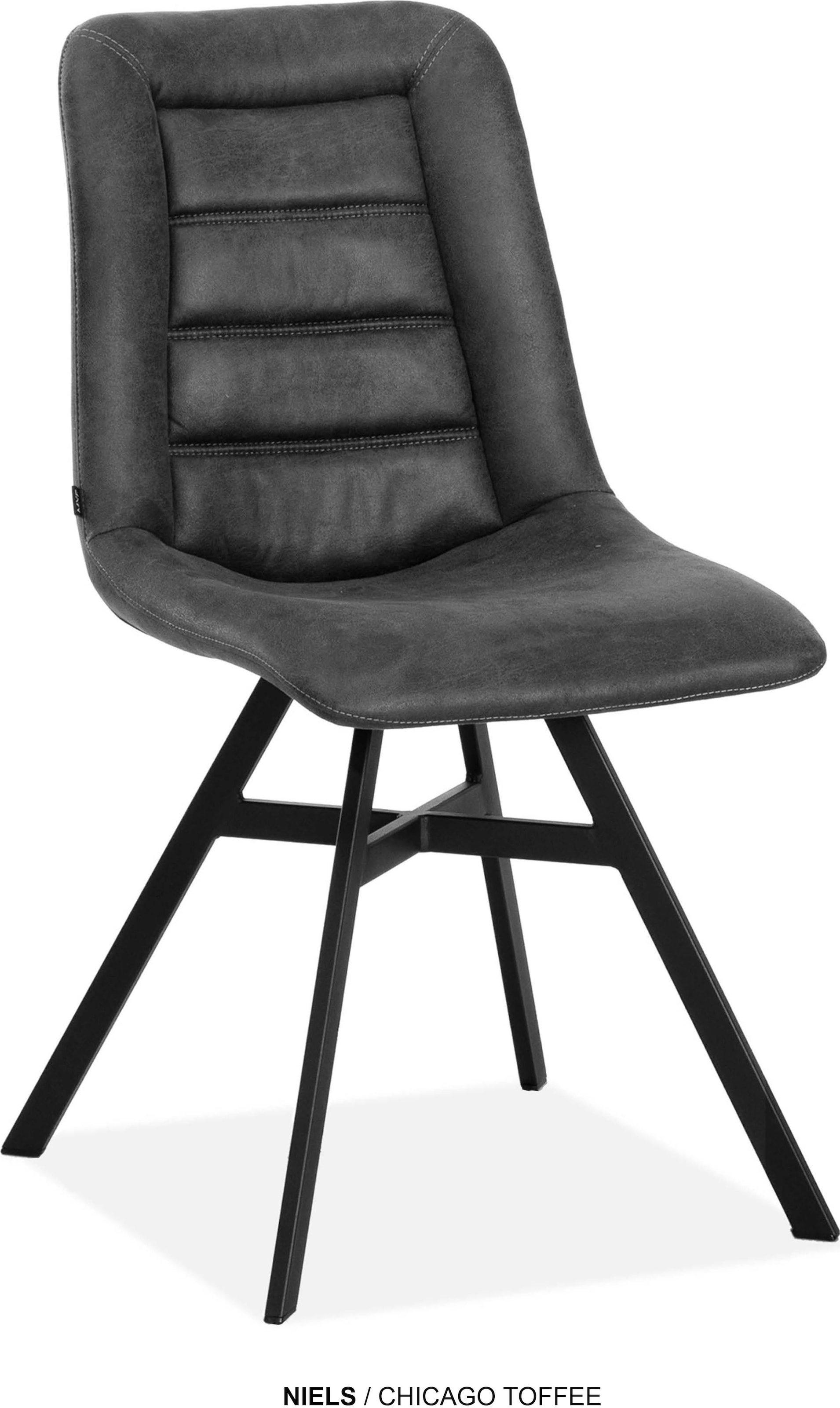 OMG Design Esszimmerstuhl »Niels« (Set) 2 Stk.Esszimmerstuhl, pflegeleichter Bezug