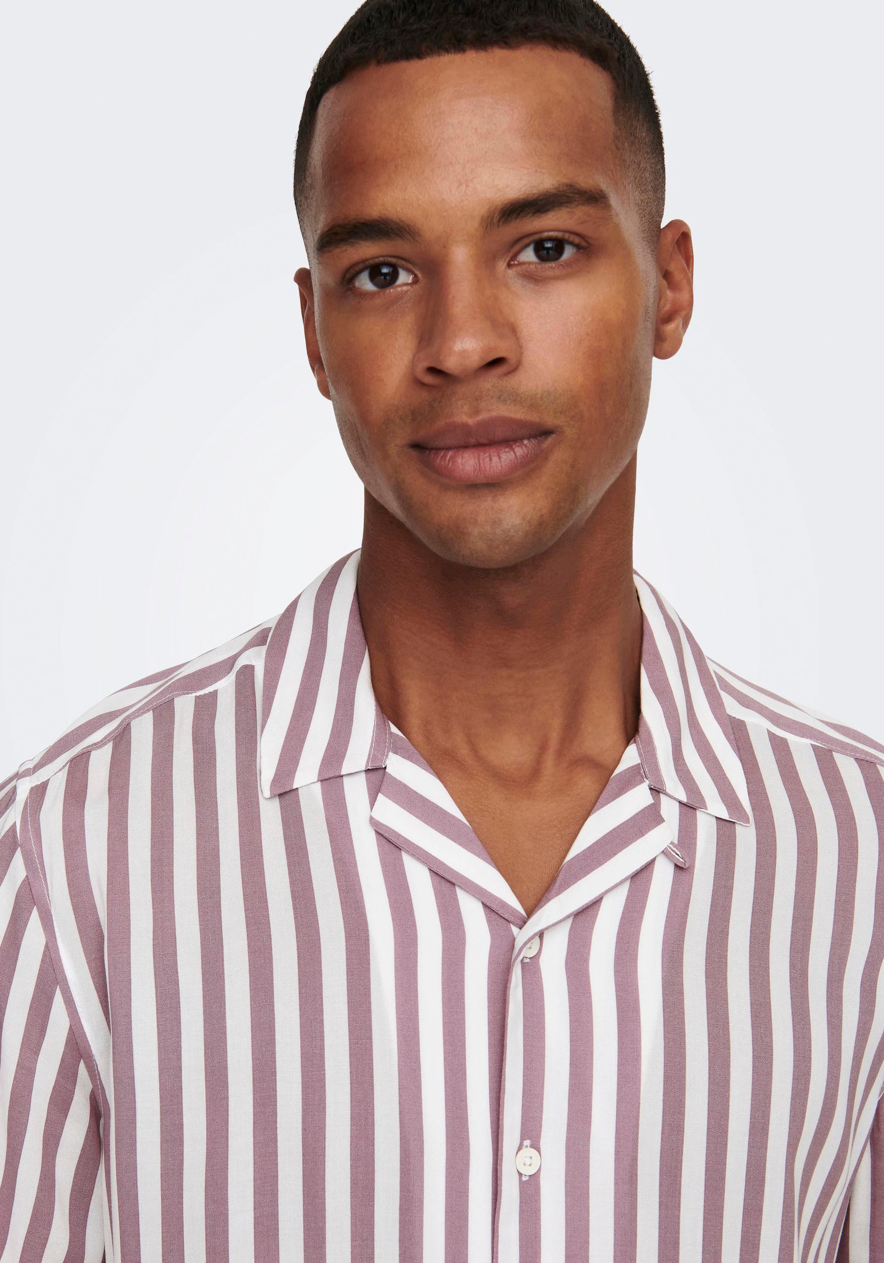 ONLY & SONS Kurzarmhemd »ONSWAYNE LIFE SS VISCOSE«