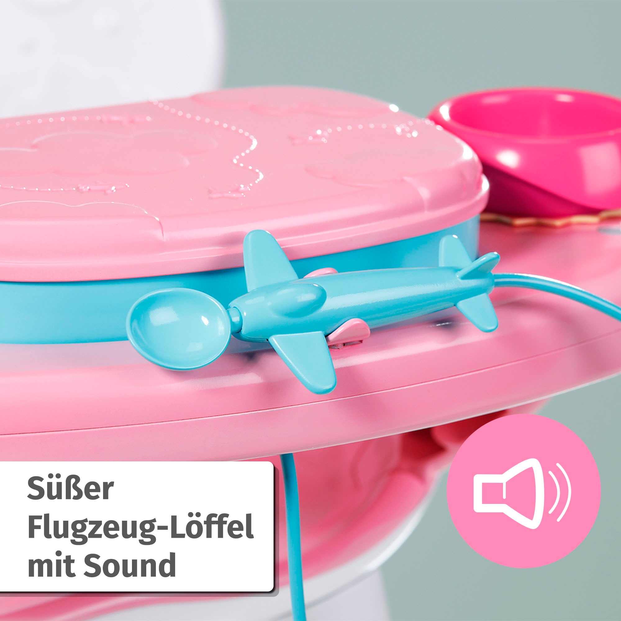 Baby Born Puppentisch »Füttertisch«, mit Licht- & Soundeffekten