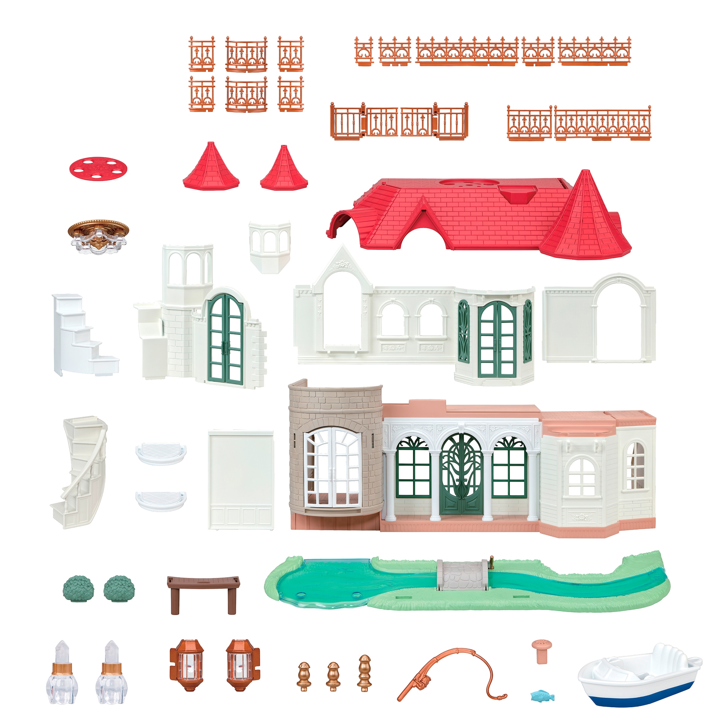Sylvanian Families Spielwelt »Villa am Fluss«