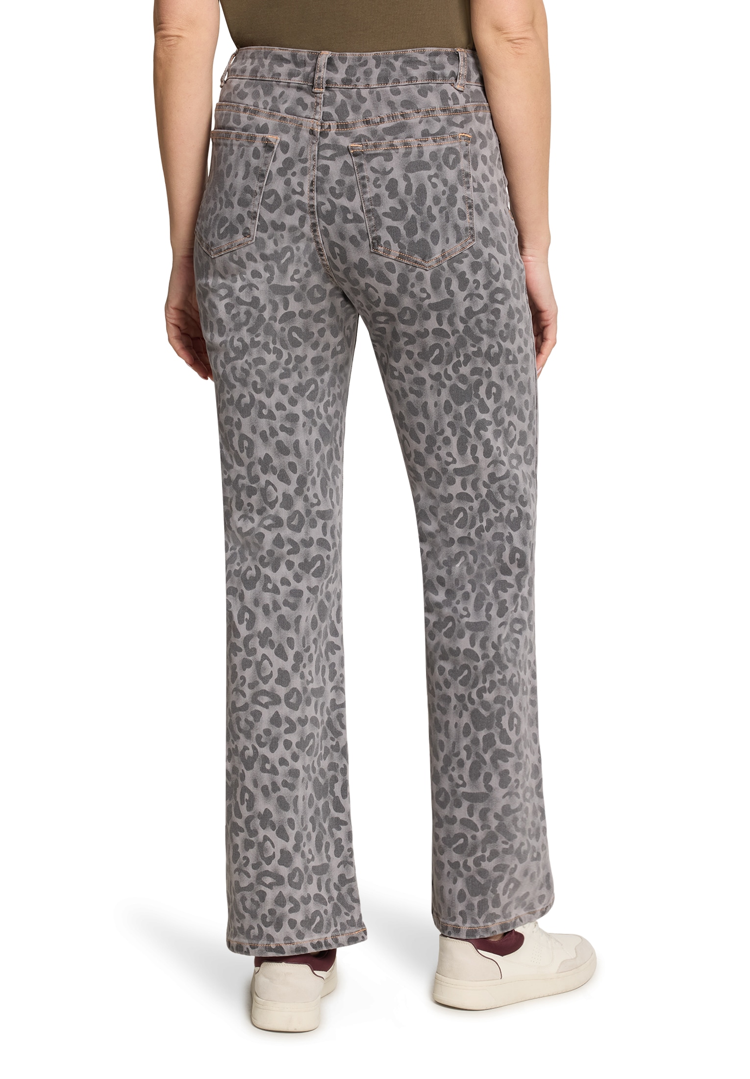 Cartoon Stretch-Hose »Stretch-Jeans mit Muster«